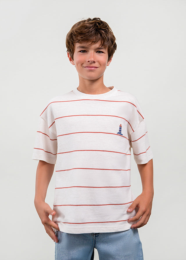 Camiseta niño rayas The Boston Kids