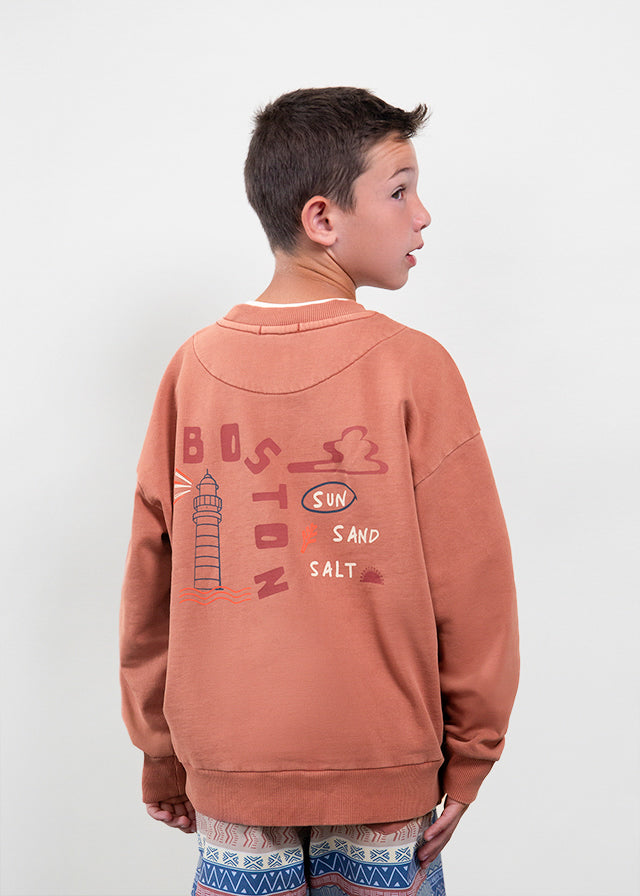 Sudadera niño Boston art The Boston Kids