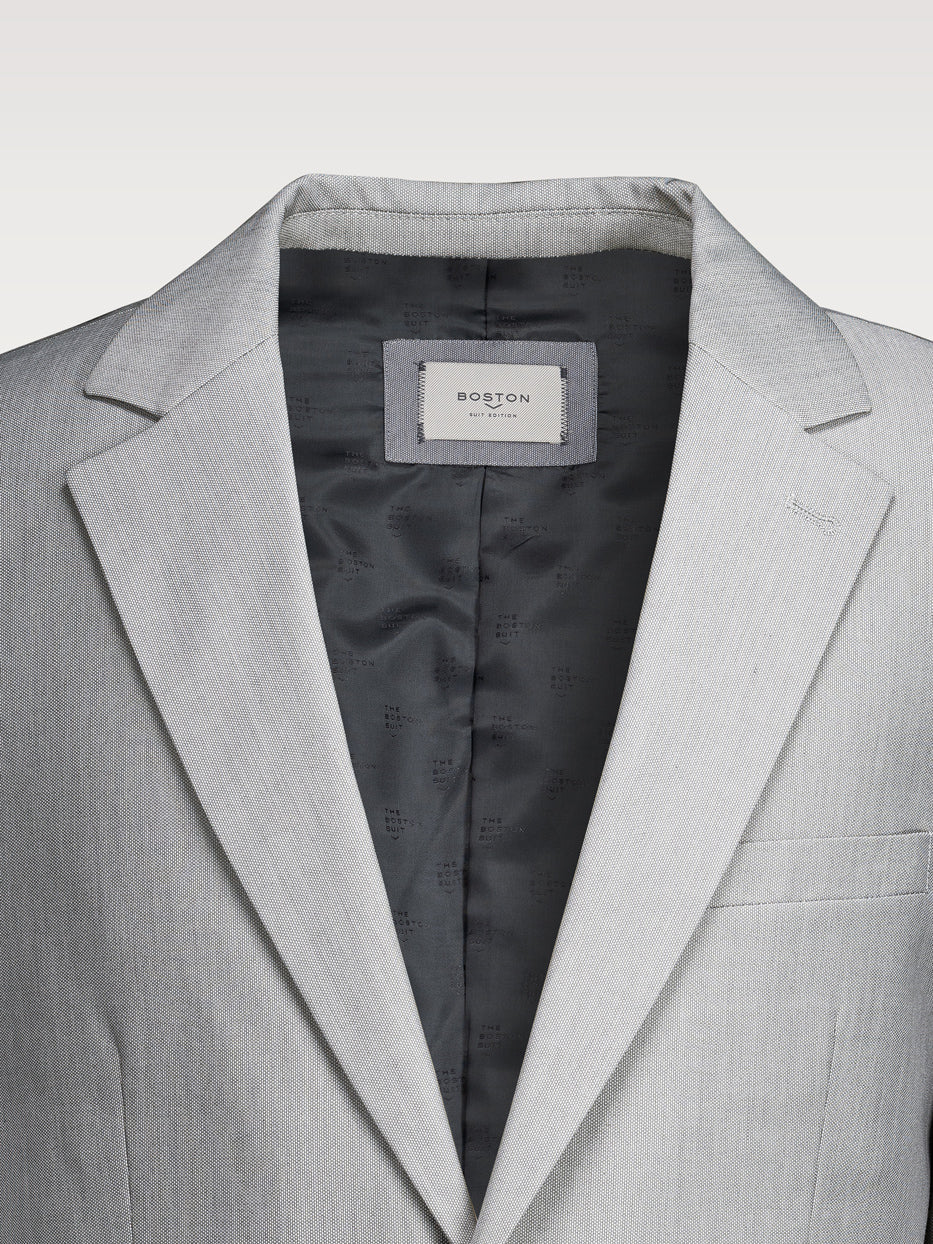 Americana traje slim fit falso liso