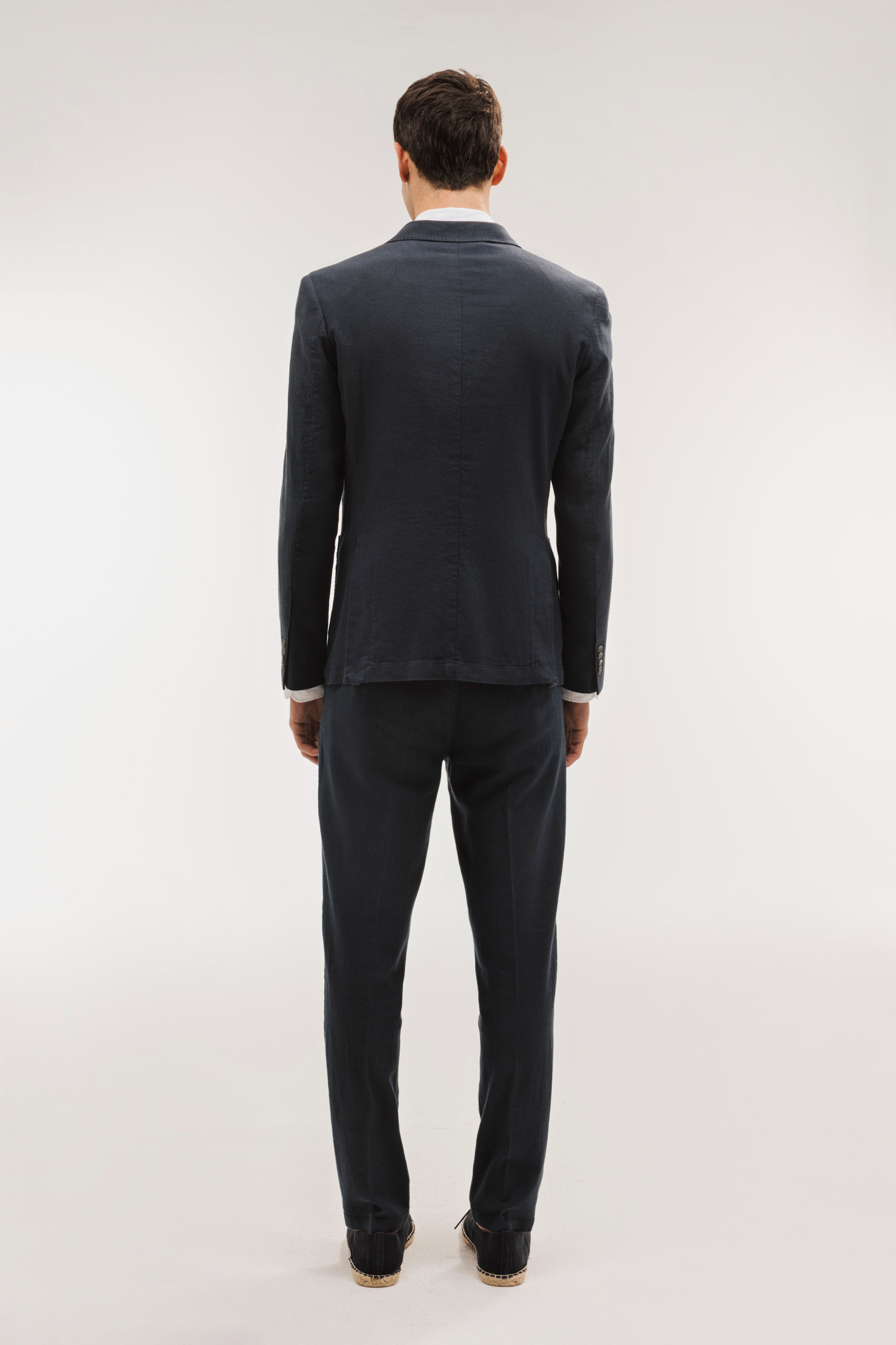 Pantalón smart chino lino