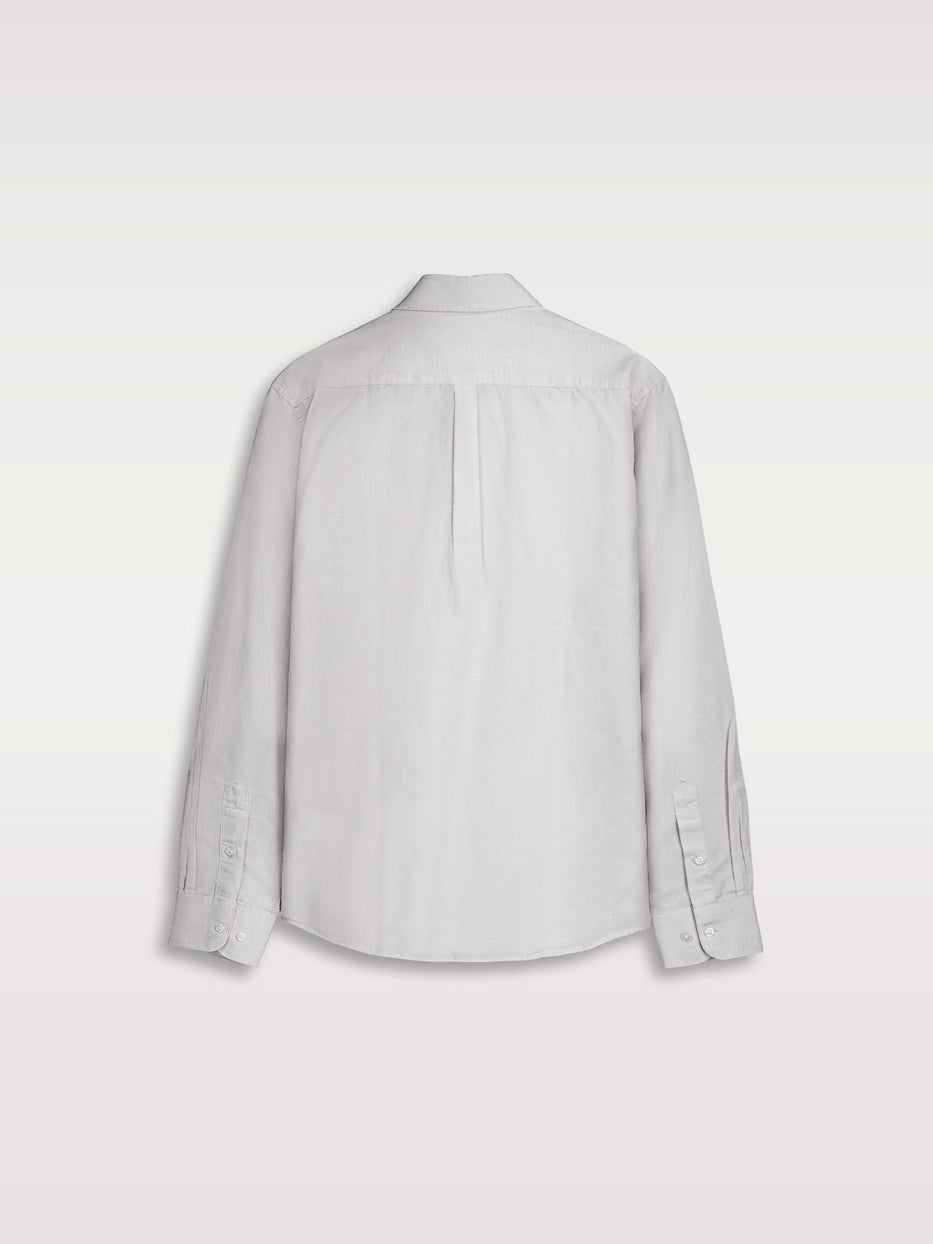 Camisa regular fit polera rayas