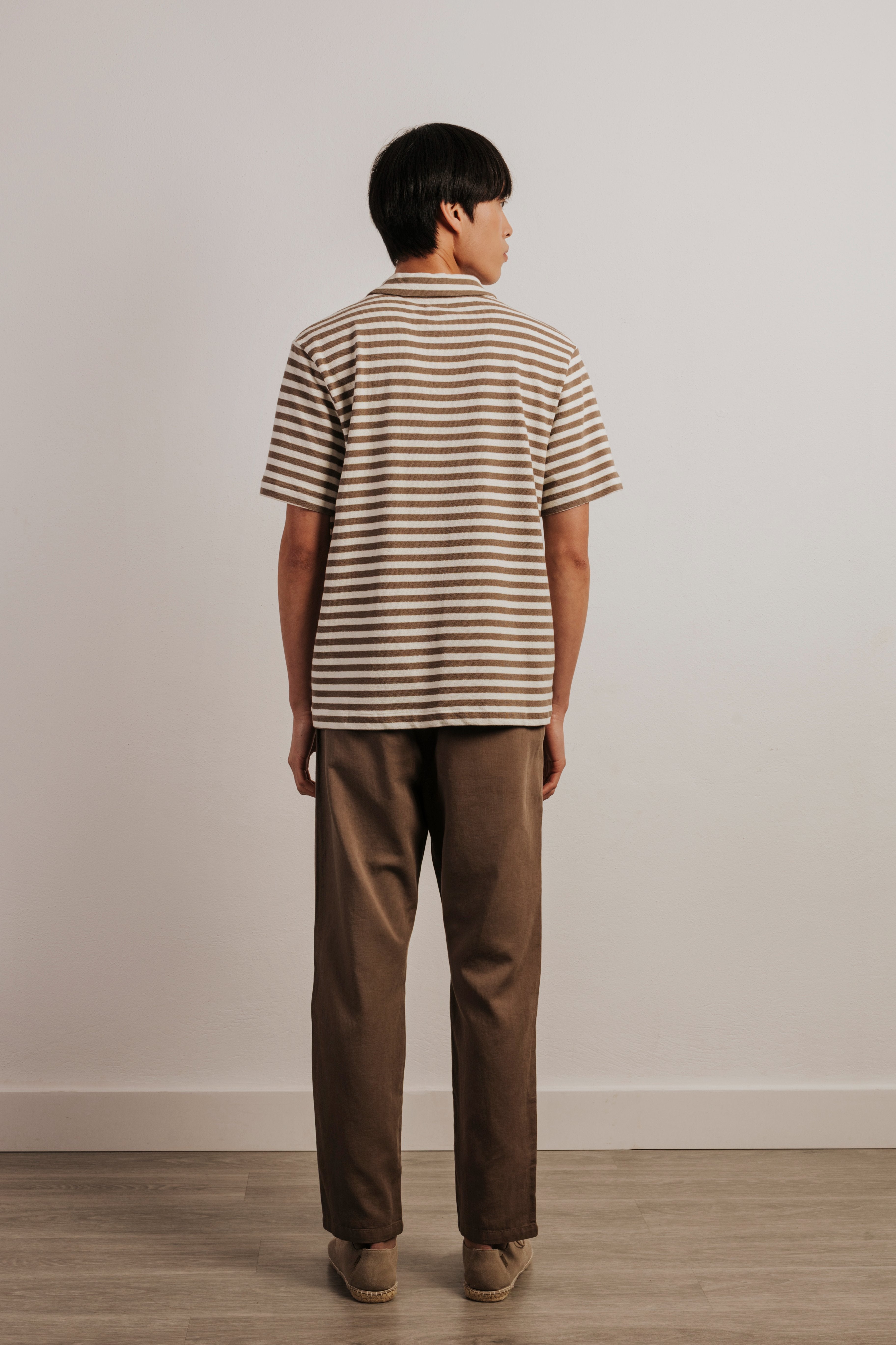 Polo rayas estructura