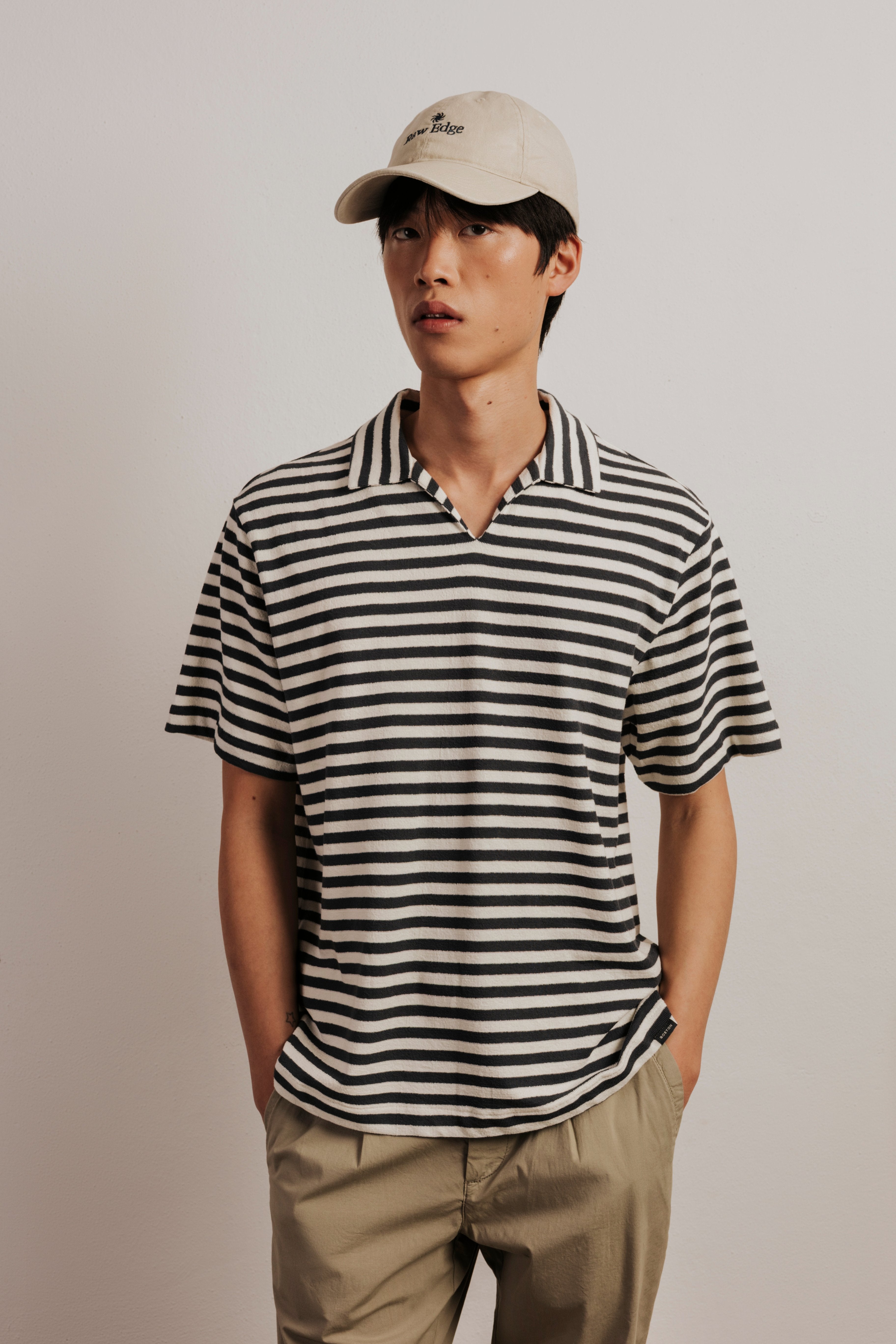 Polo rayas estructura