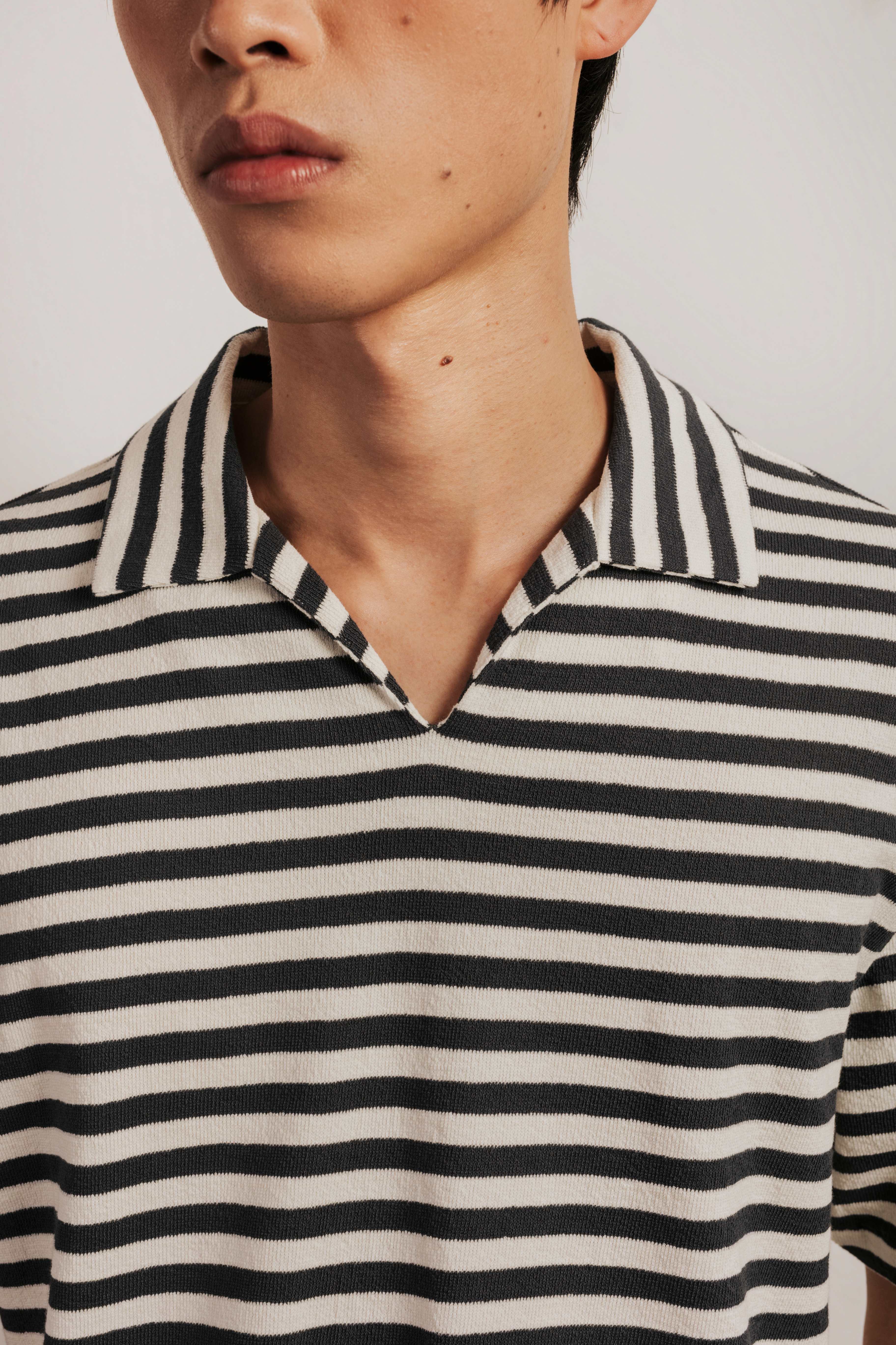 Polo rayas estructura