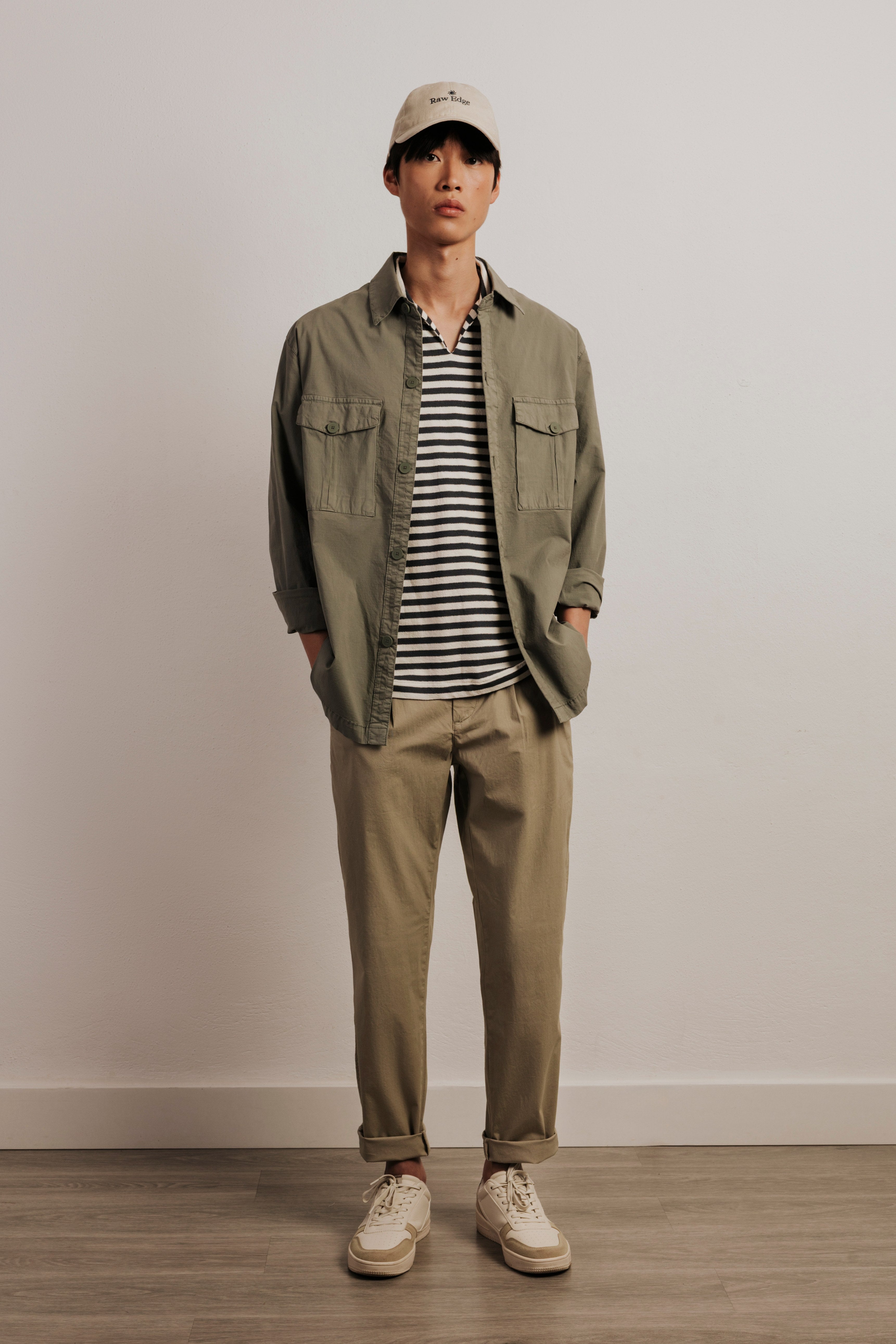 Polo rayas estructura