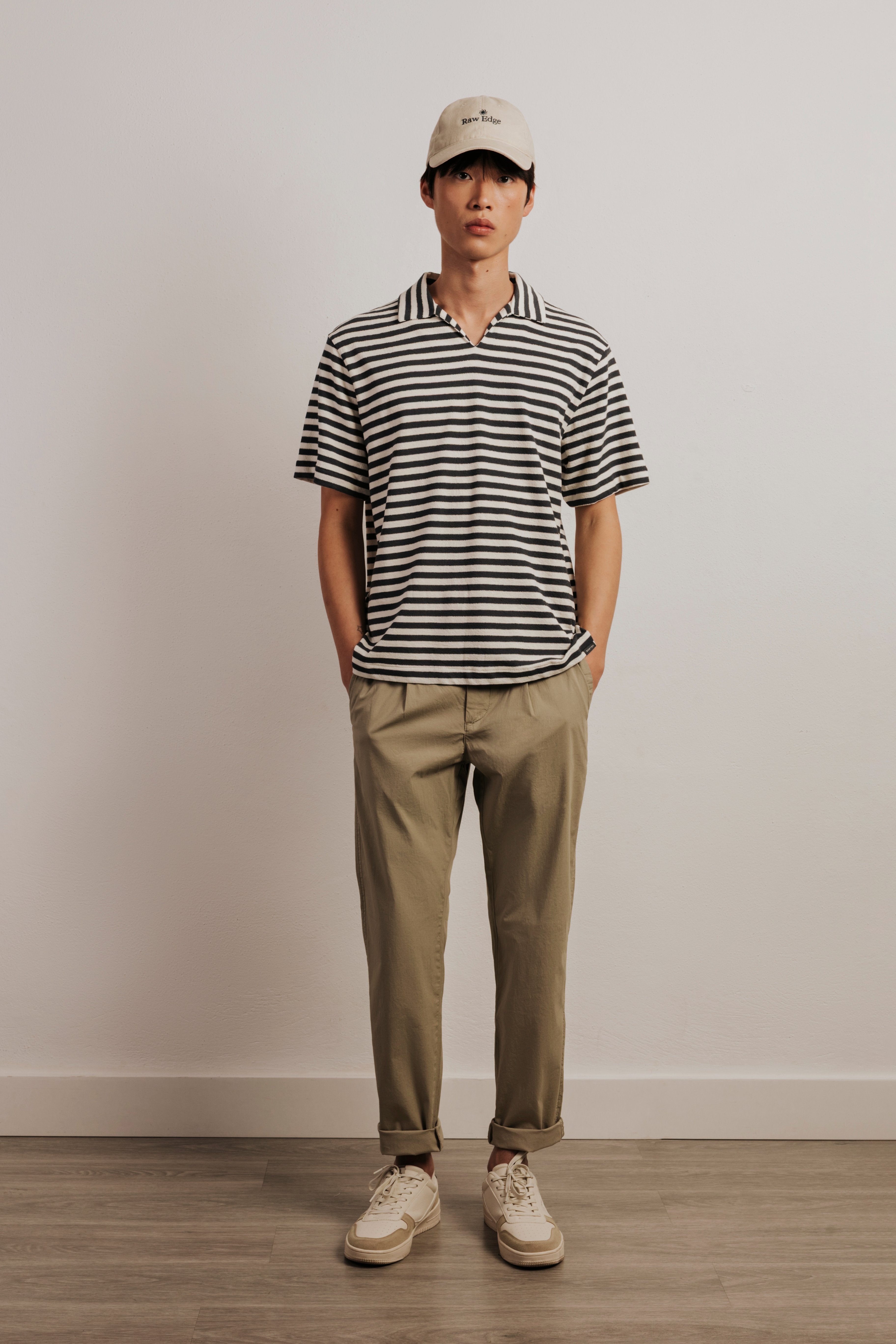 Polo rayas estructura