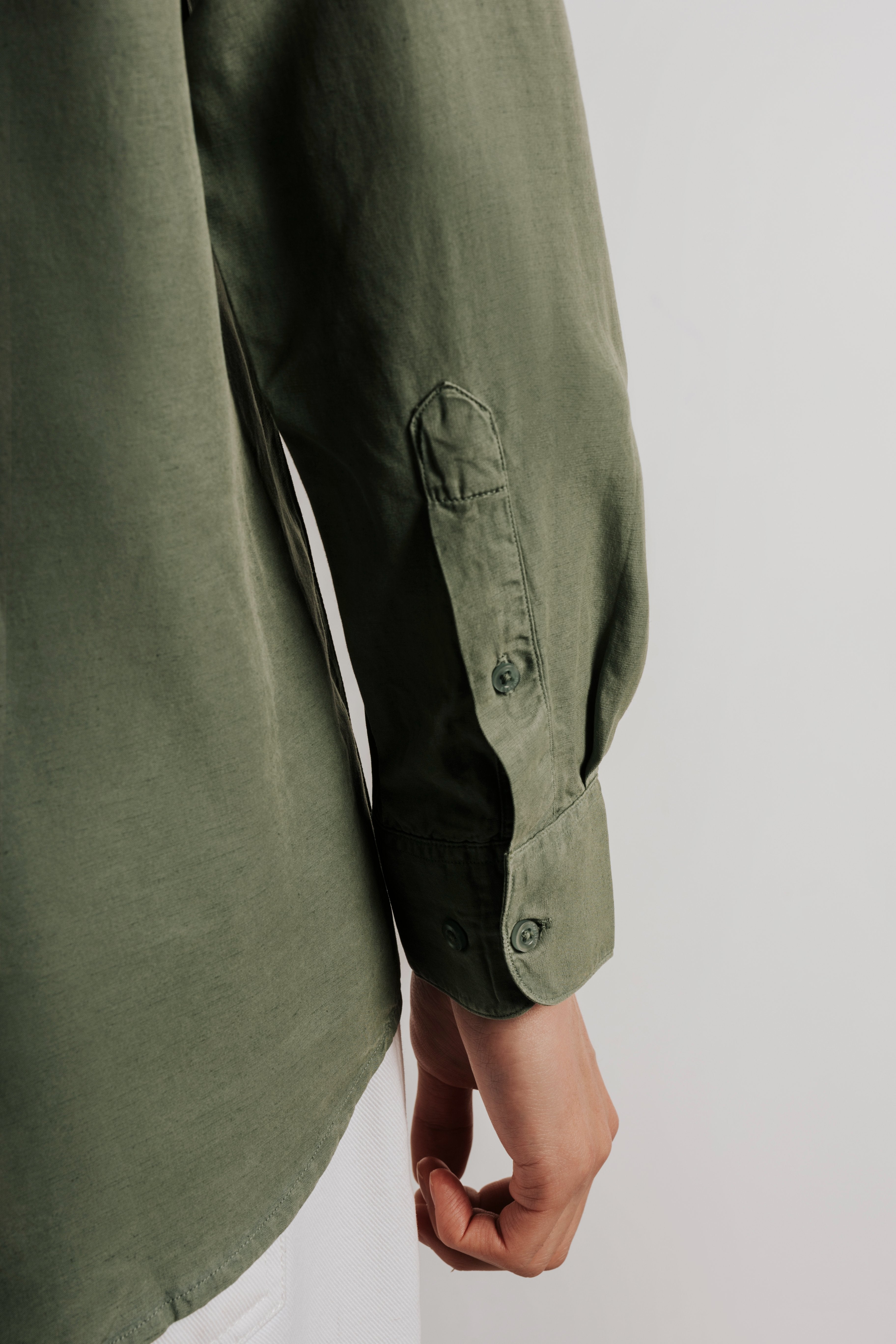 Camisa regular fit tencel polera