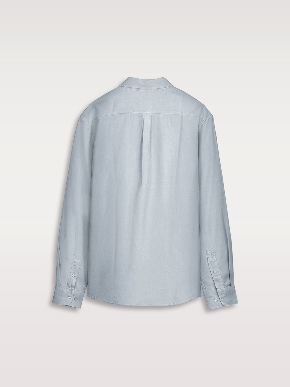 Camisa regular fit tencel polera