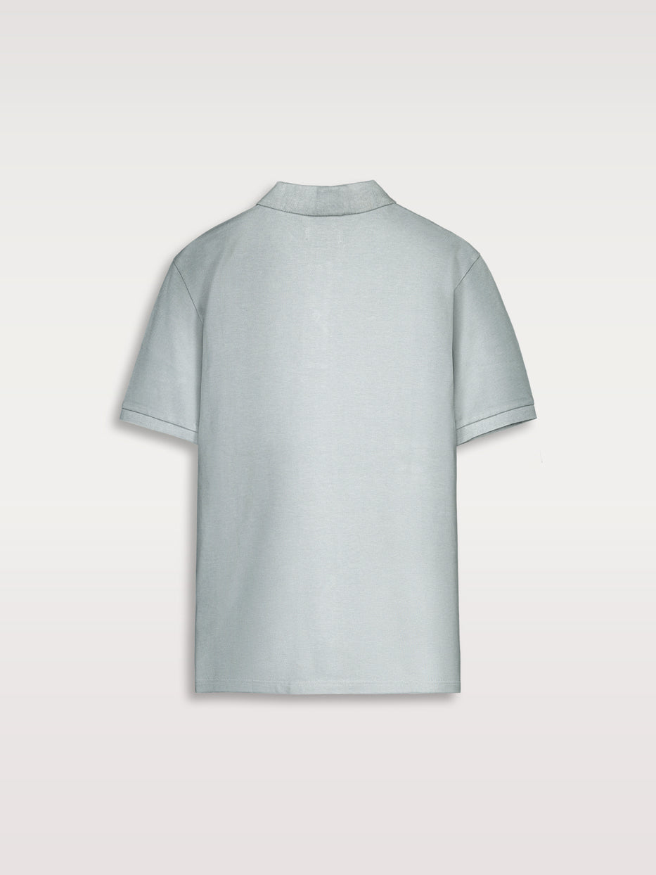 Polo algodón esencial manga corta