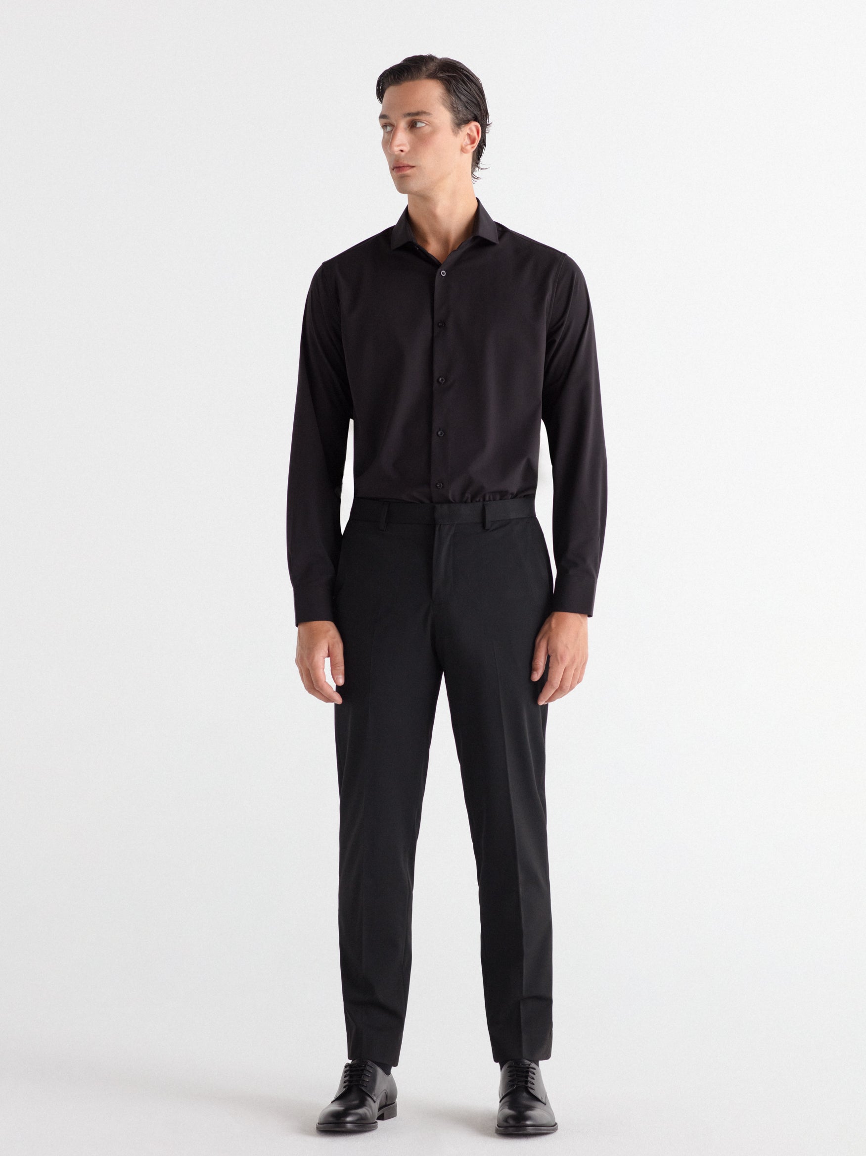 Camisa de vestir slim fit water repellent