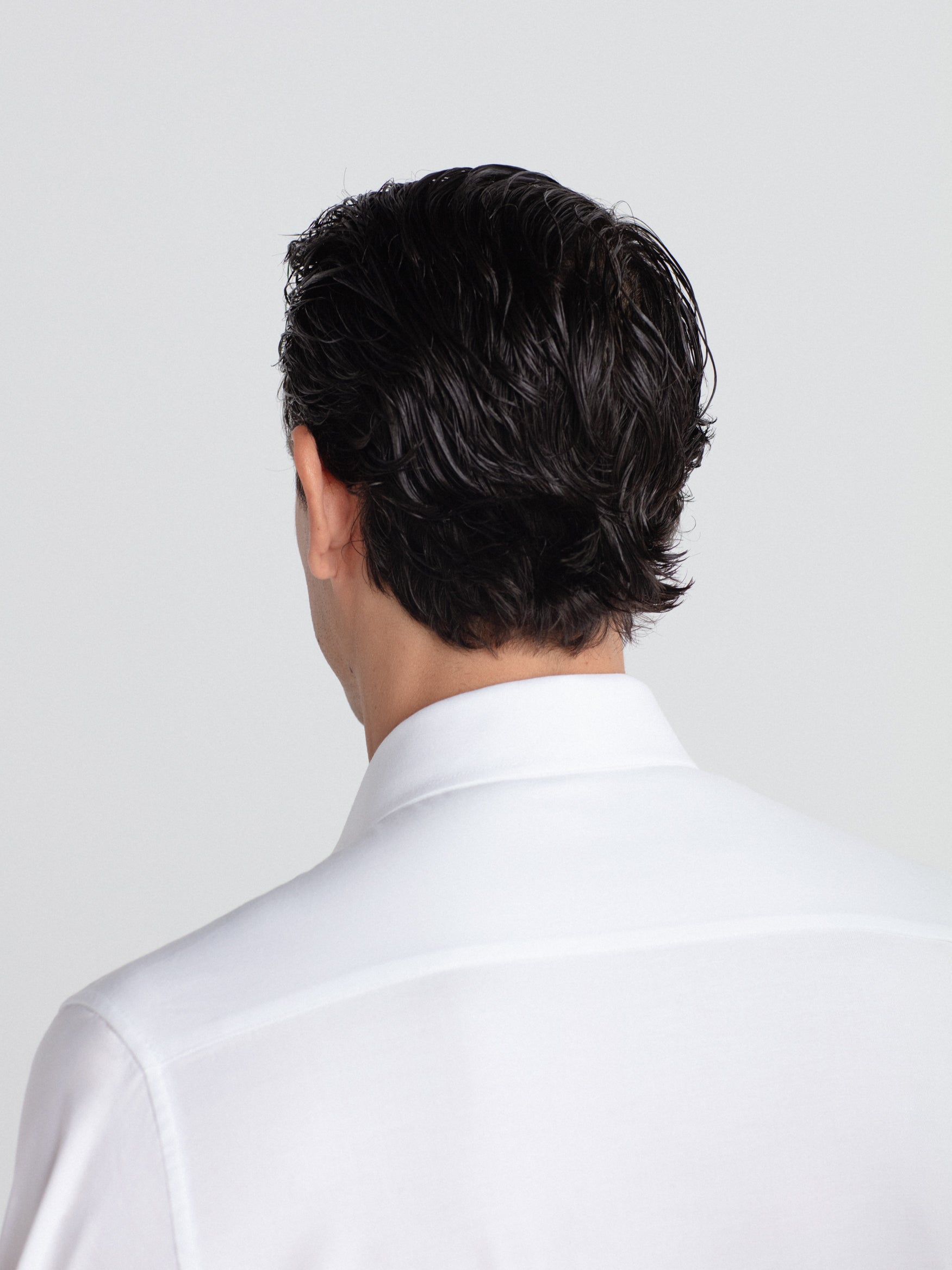 Camisa vestir slim fit fácil planchado