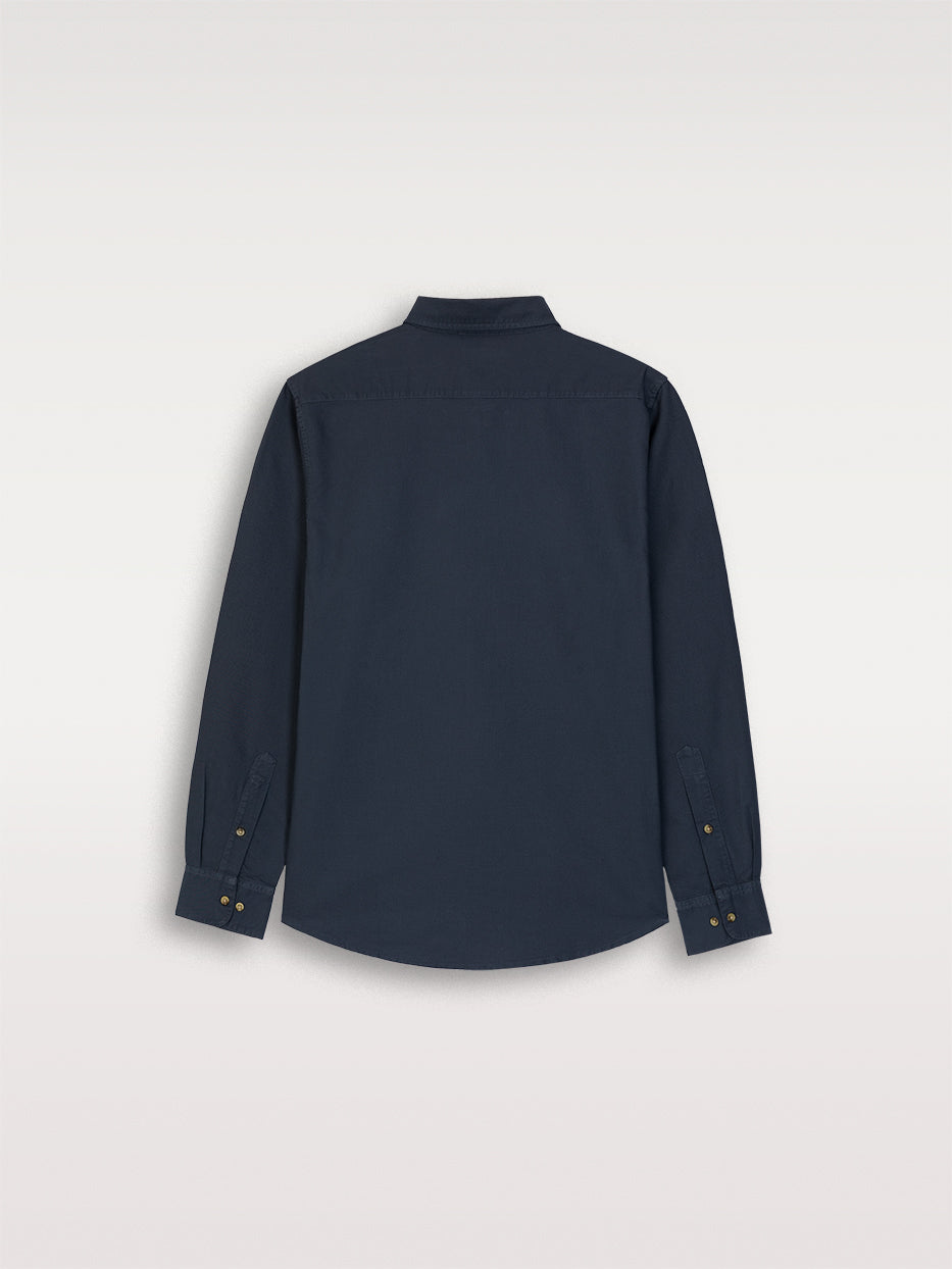 Camisa regular fit oxford algodón