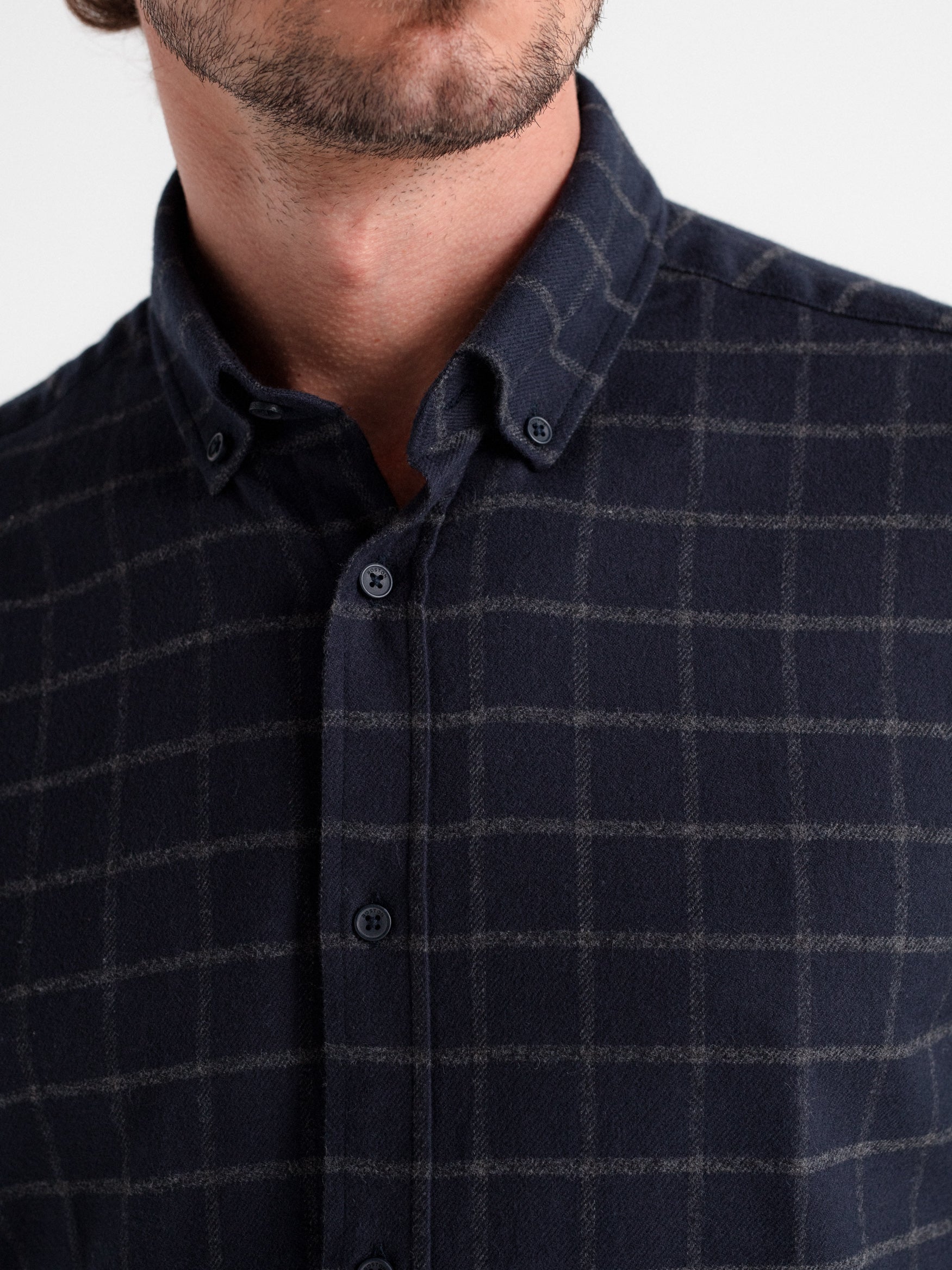 Camisa regular fit cuadros