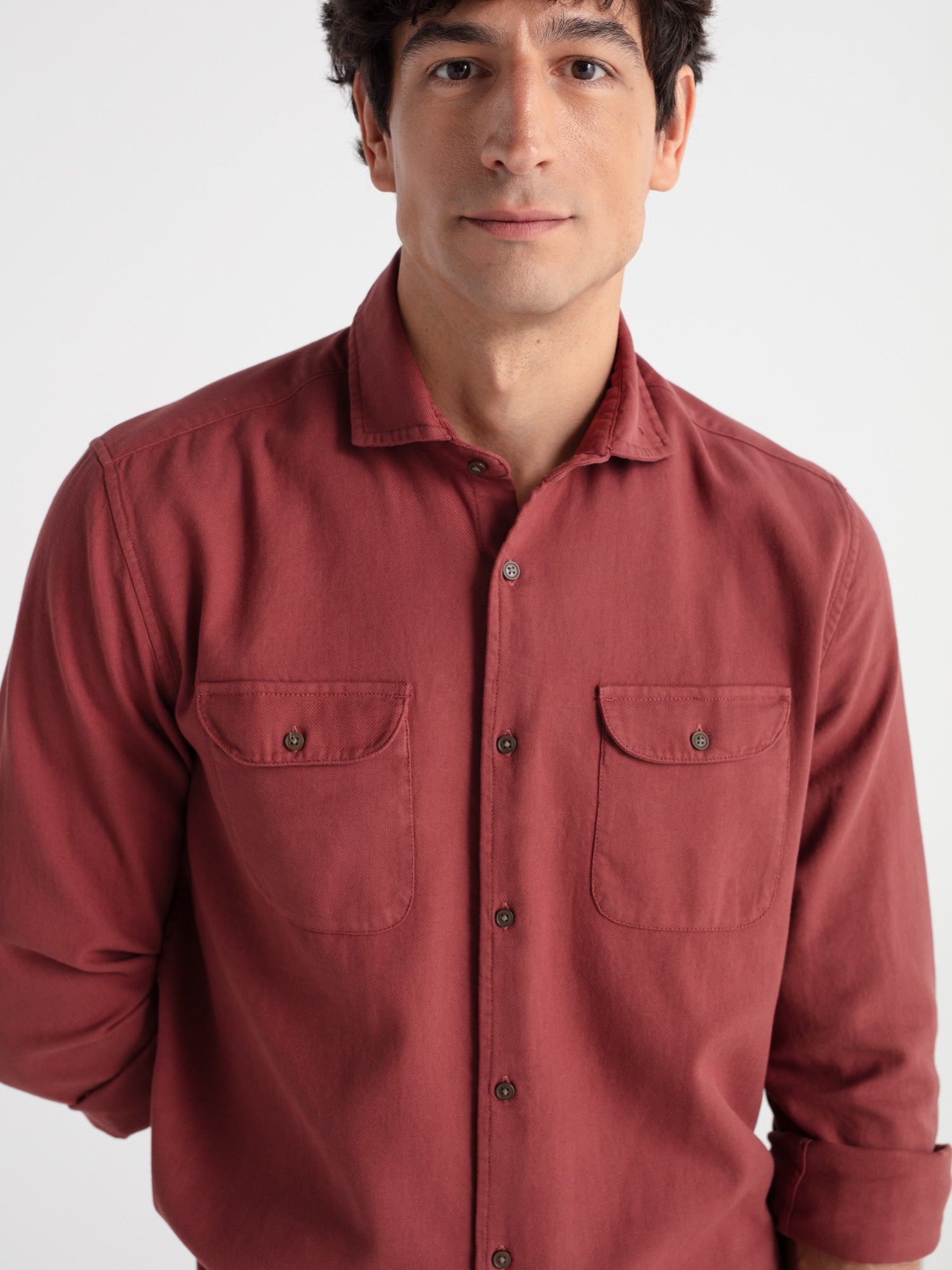 Camisa manga larga sarga