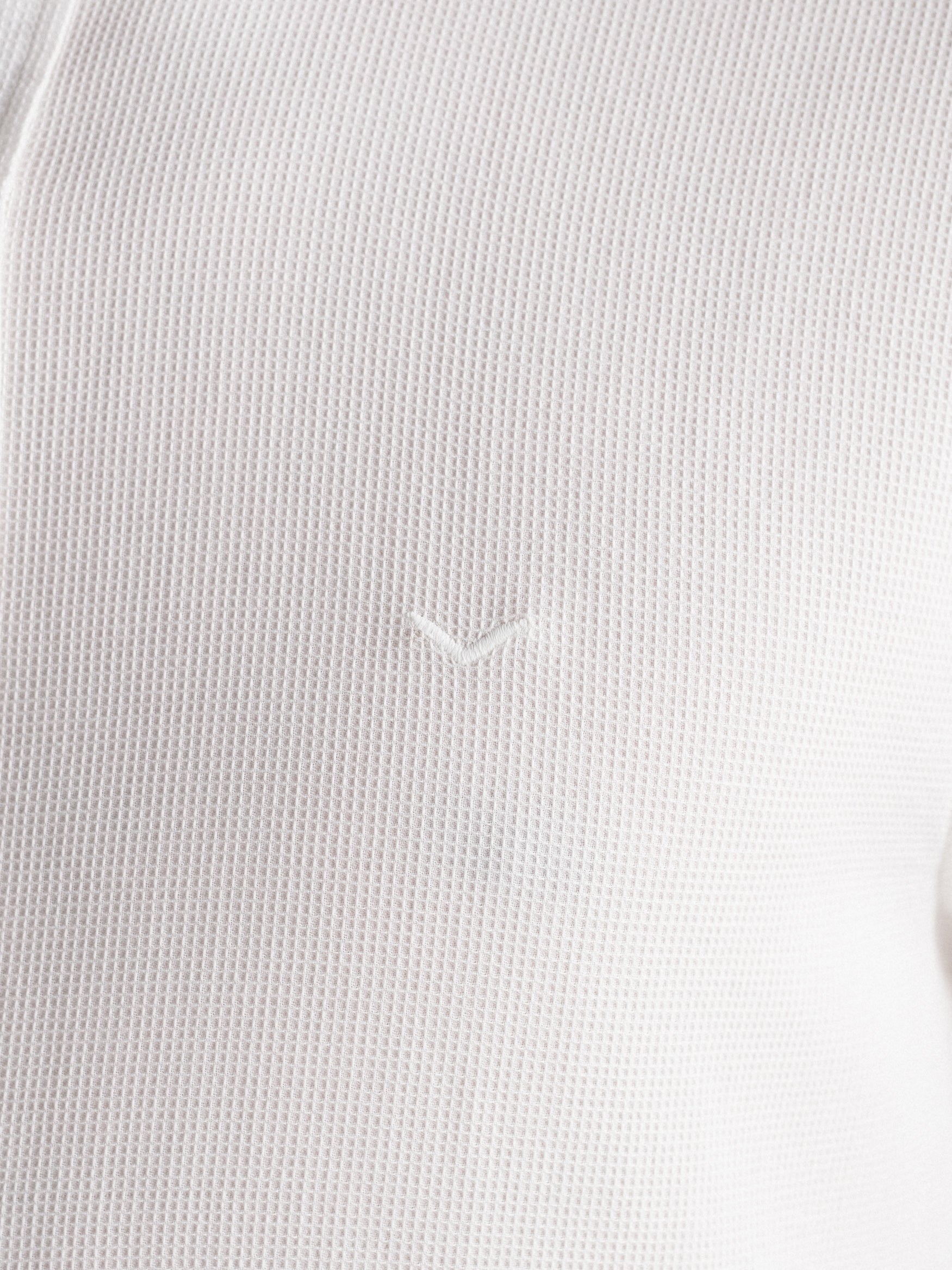 Camisa regular gofrada