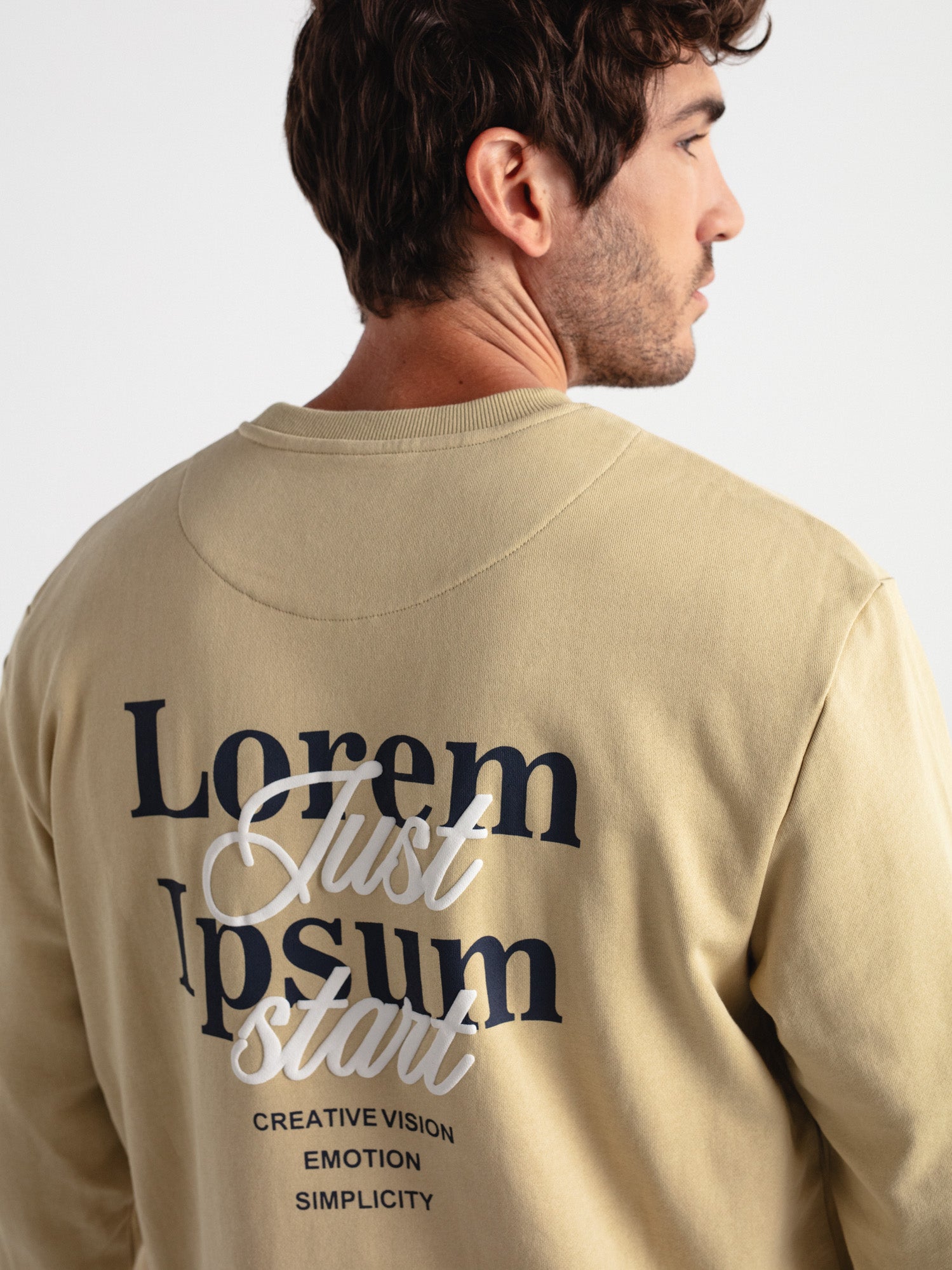 Sudadera regular fit "Just Start"