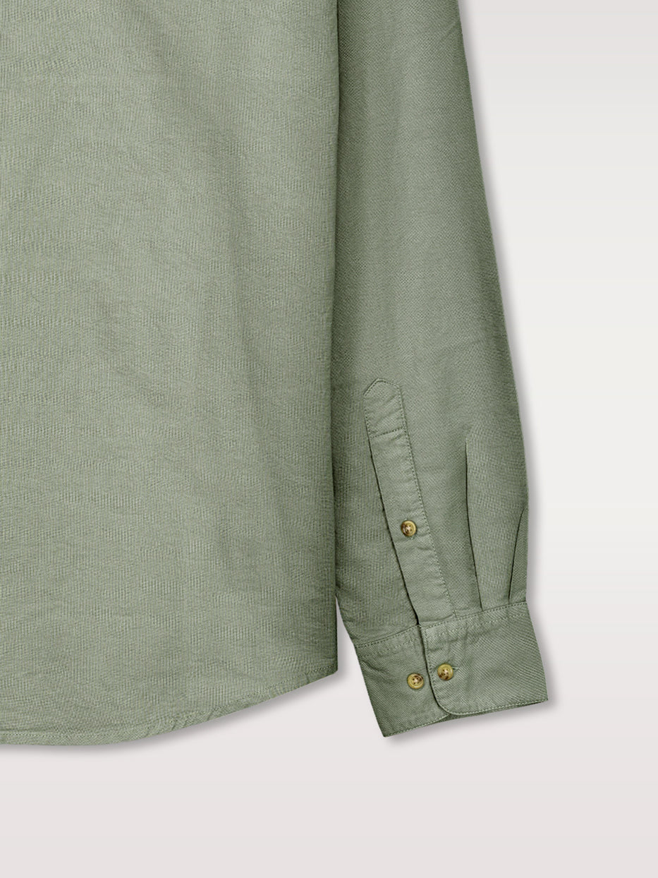 Camisa slim fit oxford algodón