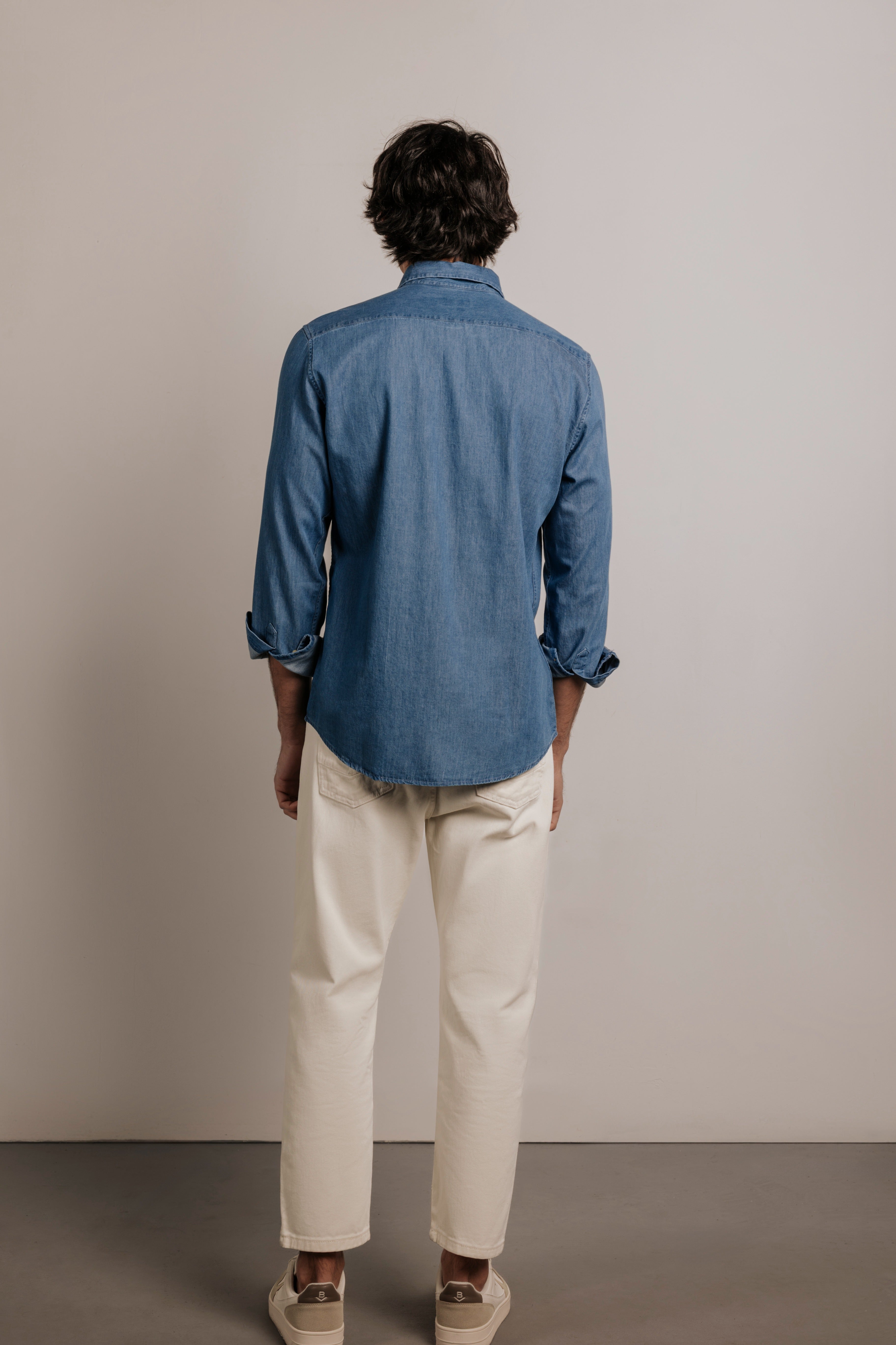 Camisa slim fit tejana