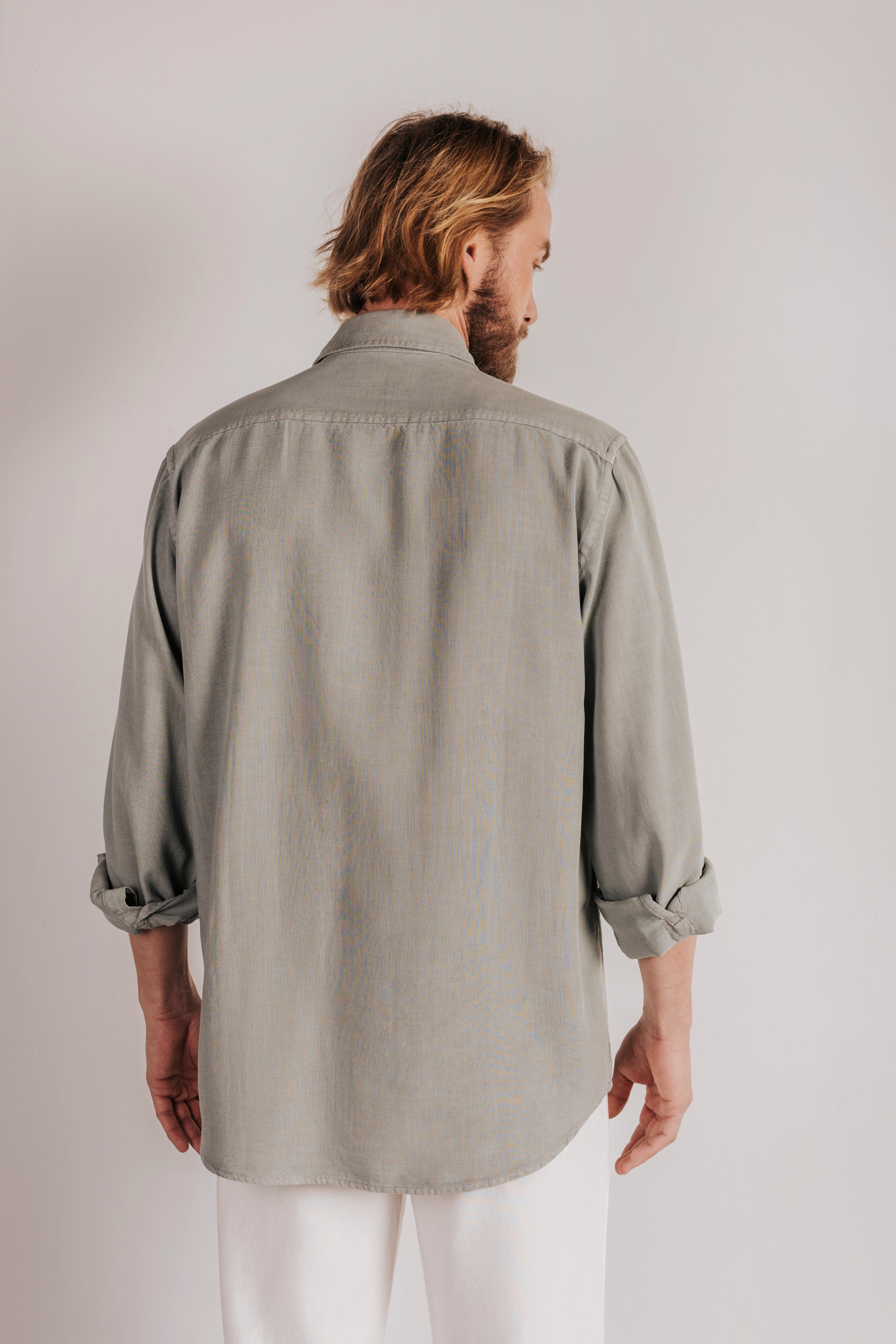 Camisa regular fit guayabera