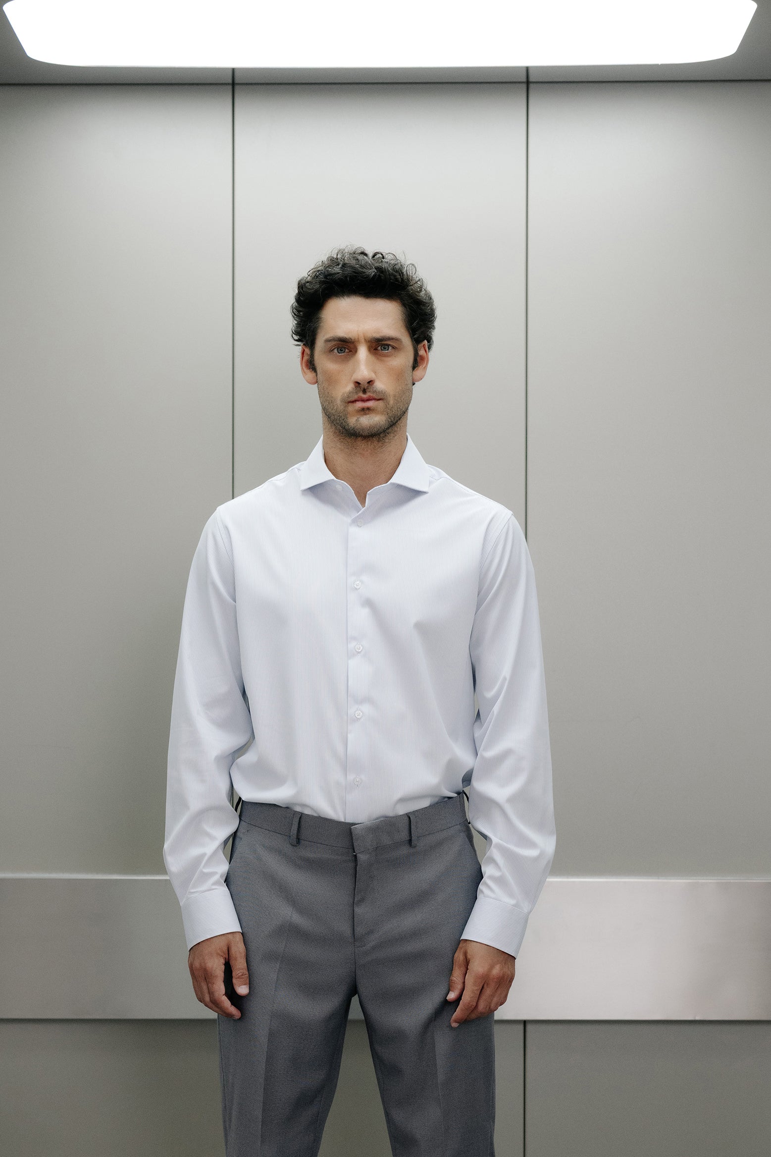 Camisa vestir rayas vertical