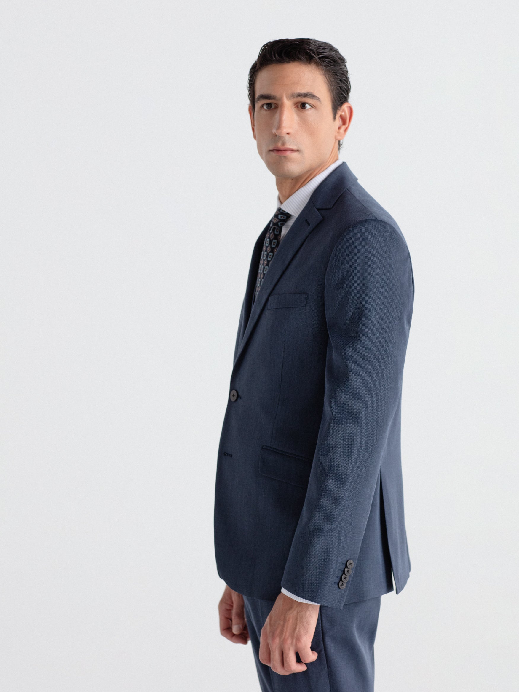 Americana traje ojo de perdiz