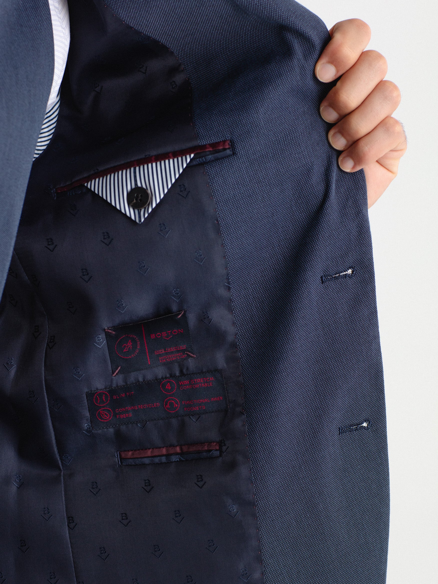 Americana traje ojo de perdiz