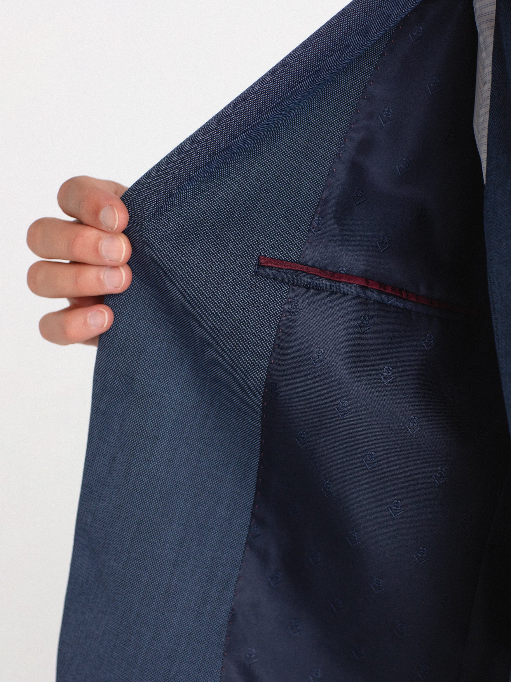 Americana traje ojo de perdiz