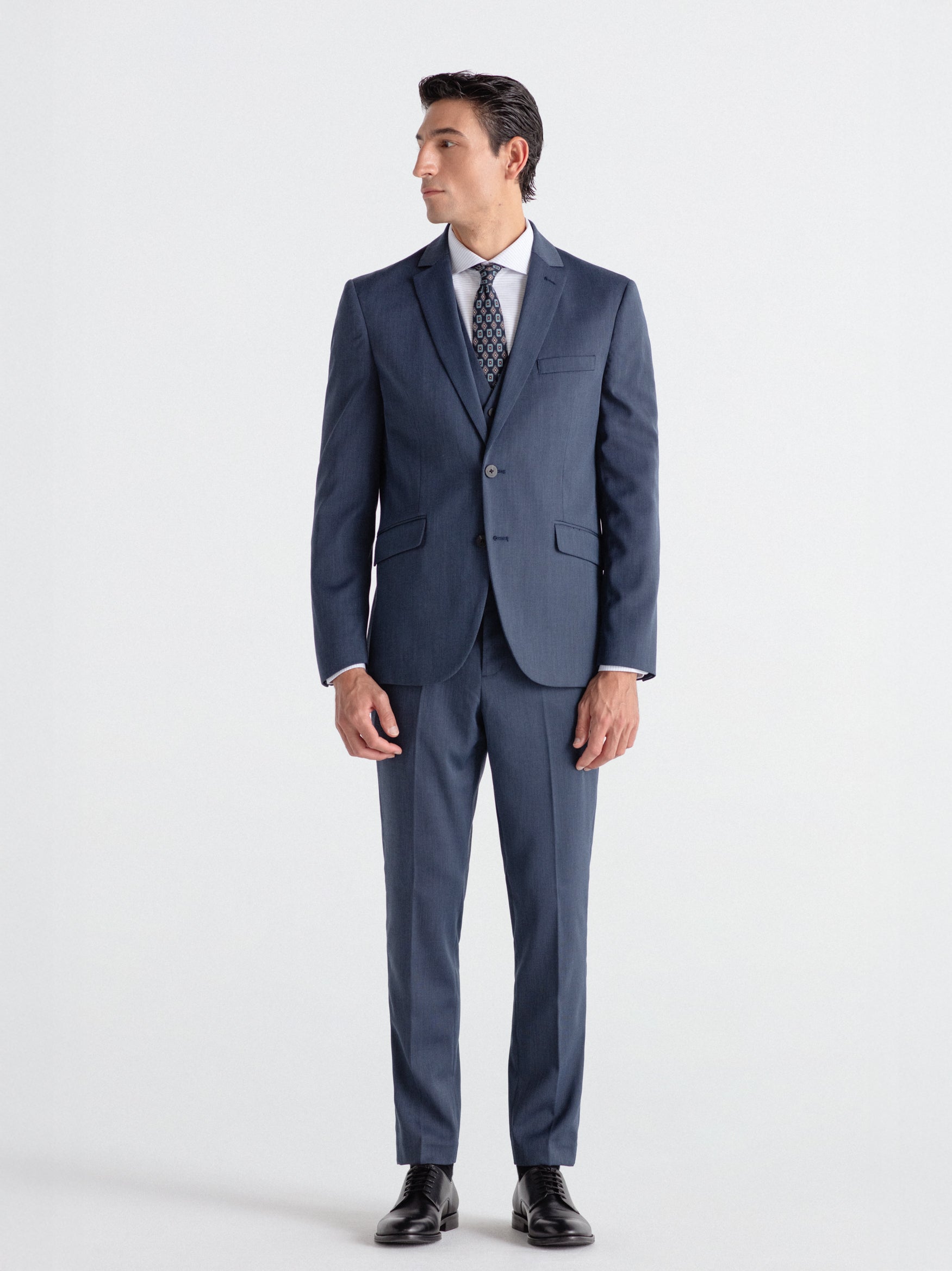 Pantalón traje ojo de perdiz