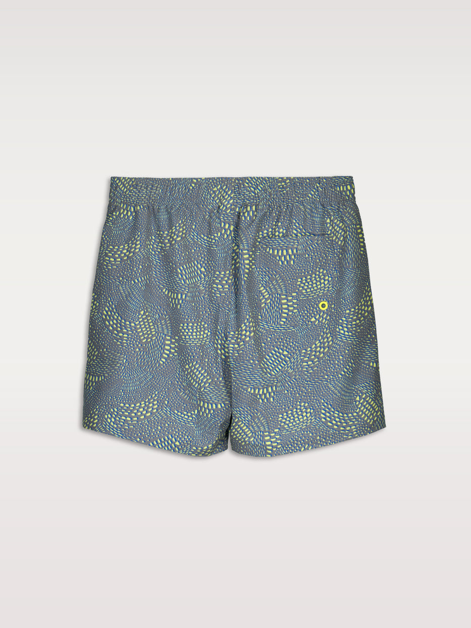 Bañador goma estampado manchas