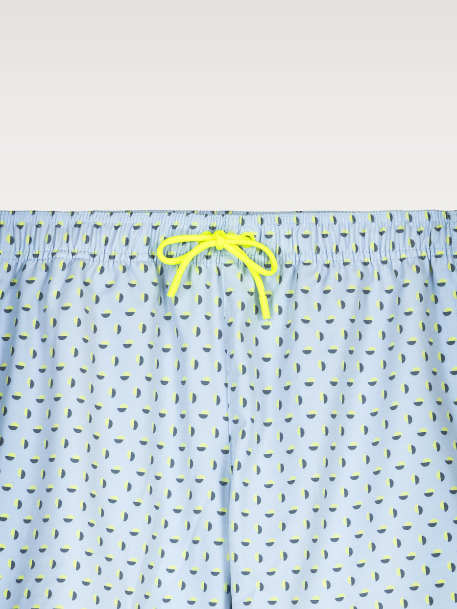 Bañador goma estampado puntos