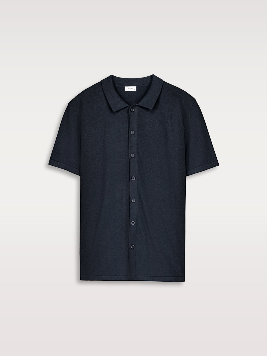 Camisa algodón manga corta