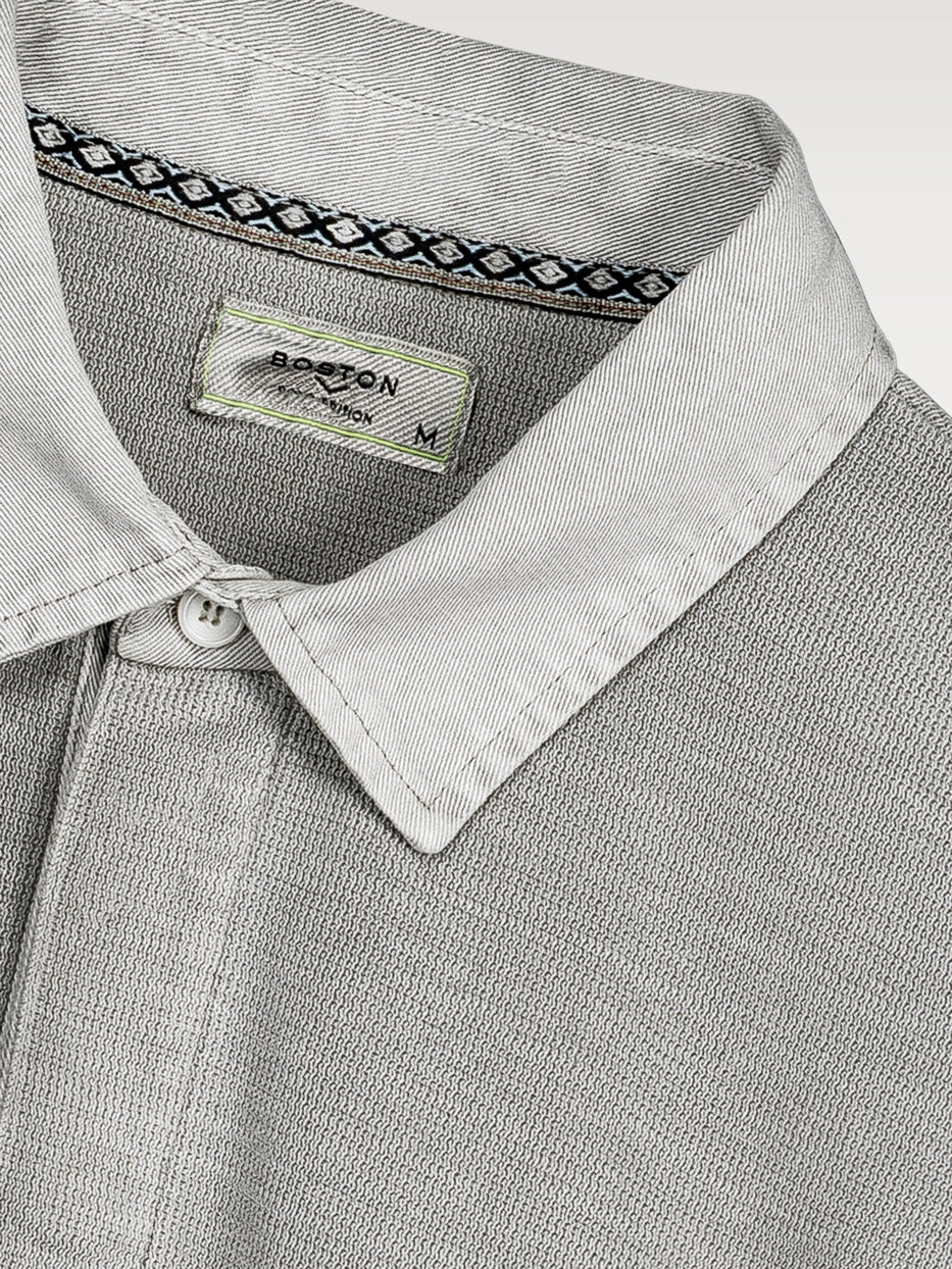 Long sleeve polo shirt