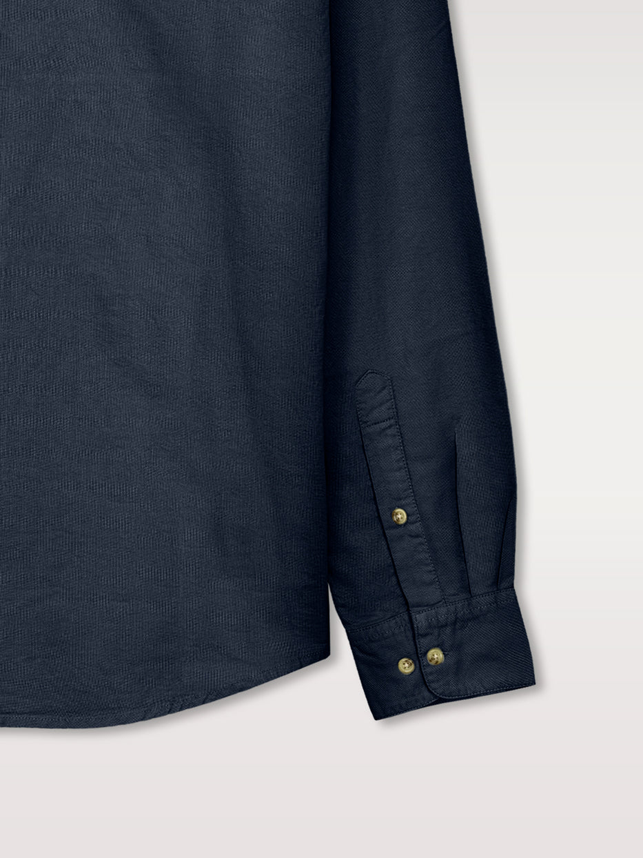 Camisa slim fit oxford algodón