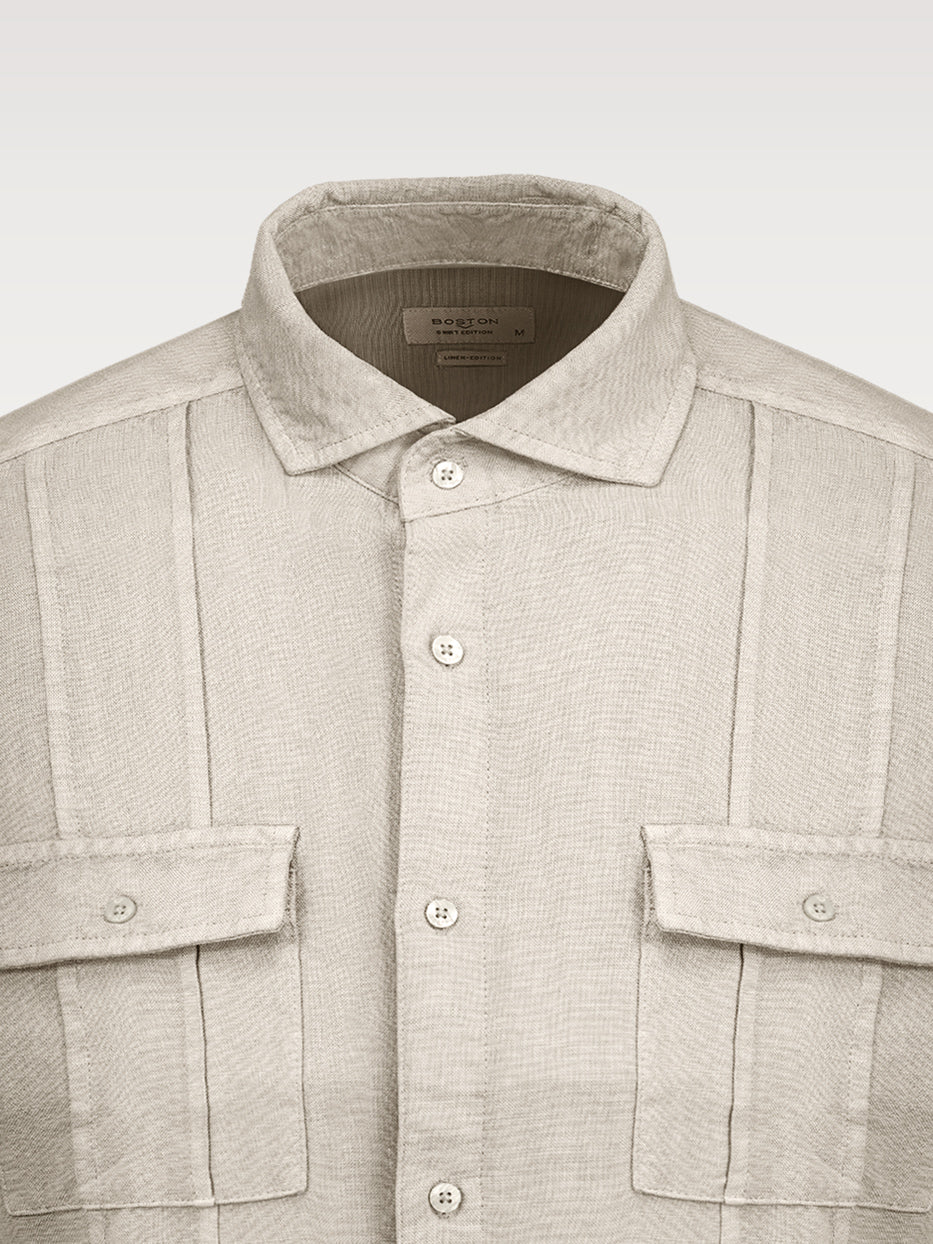 Camisa regular fit guayabera