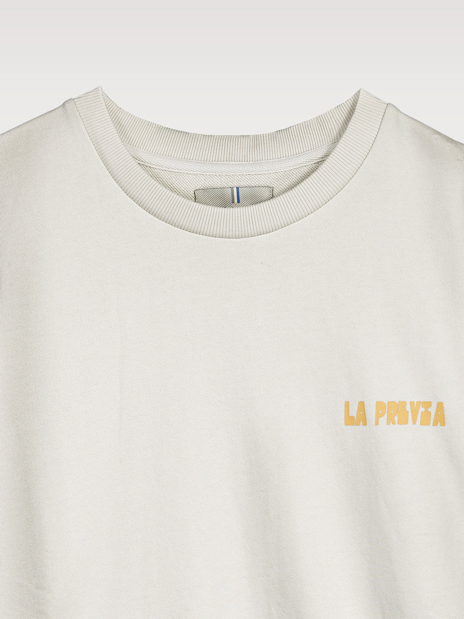 Sudadera confort gráfica "La previa"
