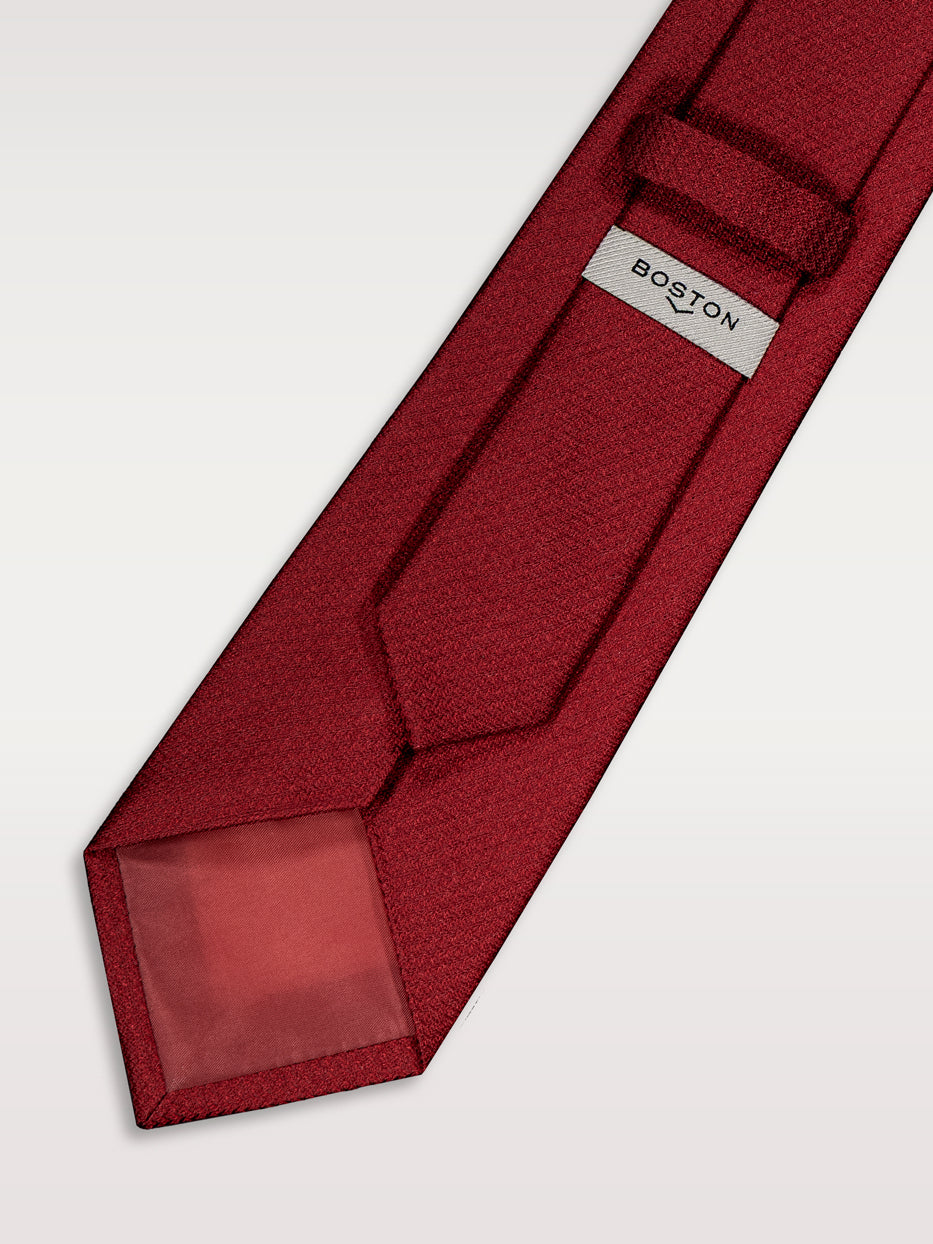 Plain tie
