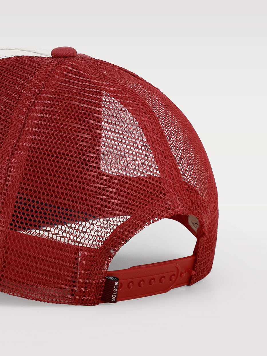 Mesh canvas cap