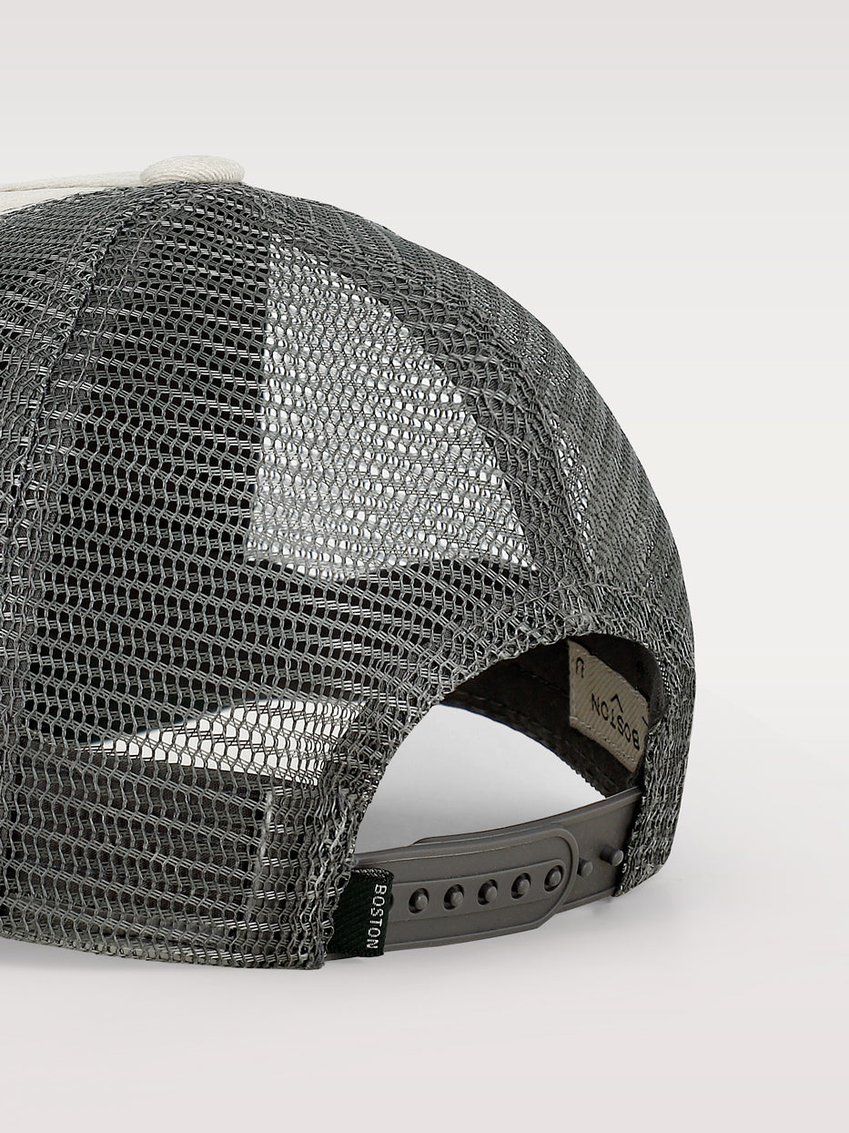 Mesh canvas cap