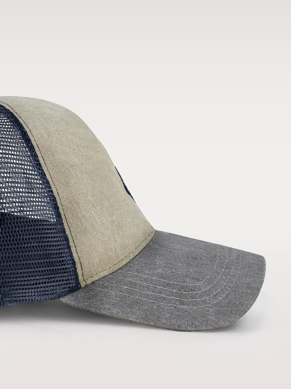 Gorra canvas rejilla