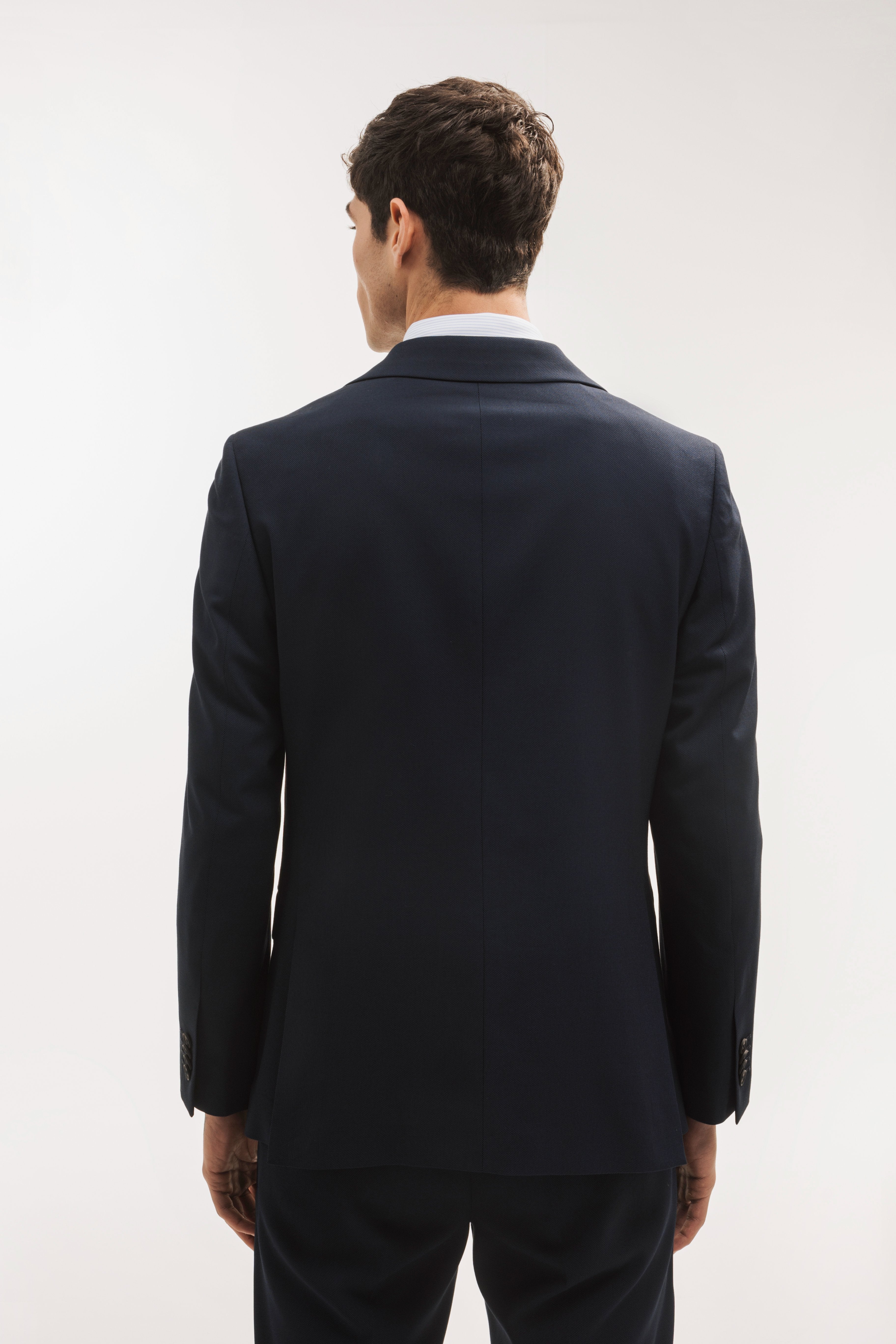 Americana traje falso liso