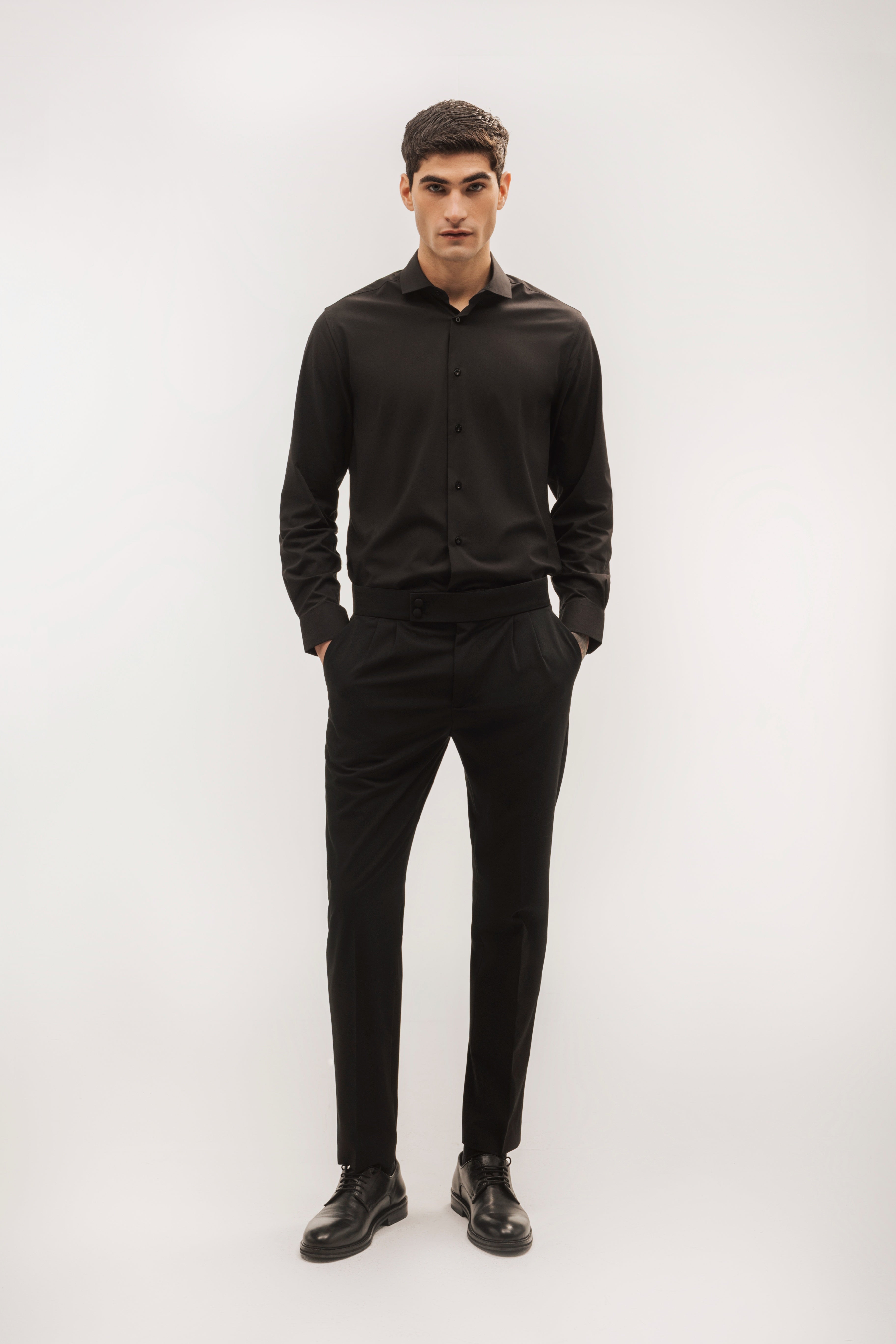 Slim fit gala suit trousers