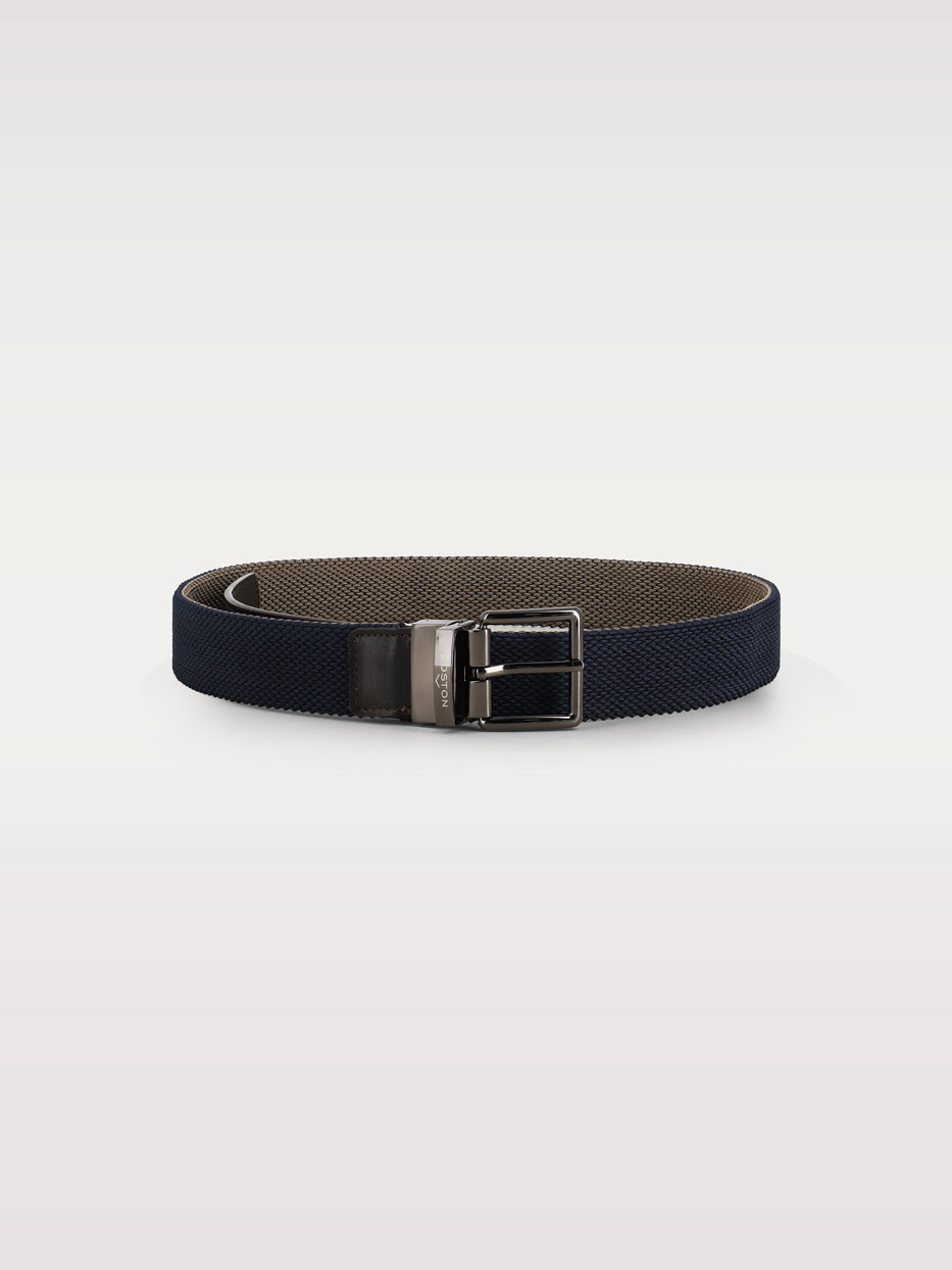 Reversible braided belt