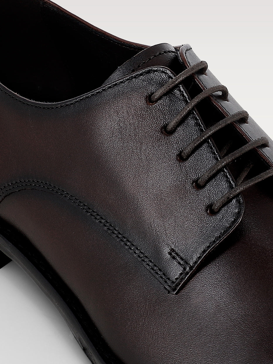 Zapato piel de vestir blucher