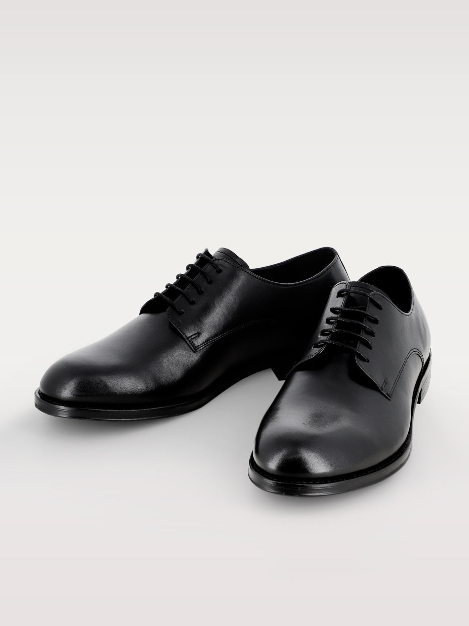 Zapato piel de vestir blucher