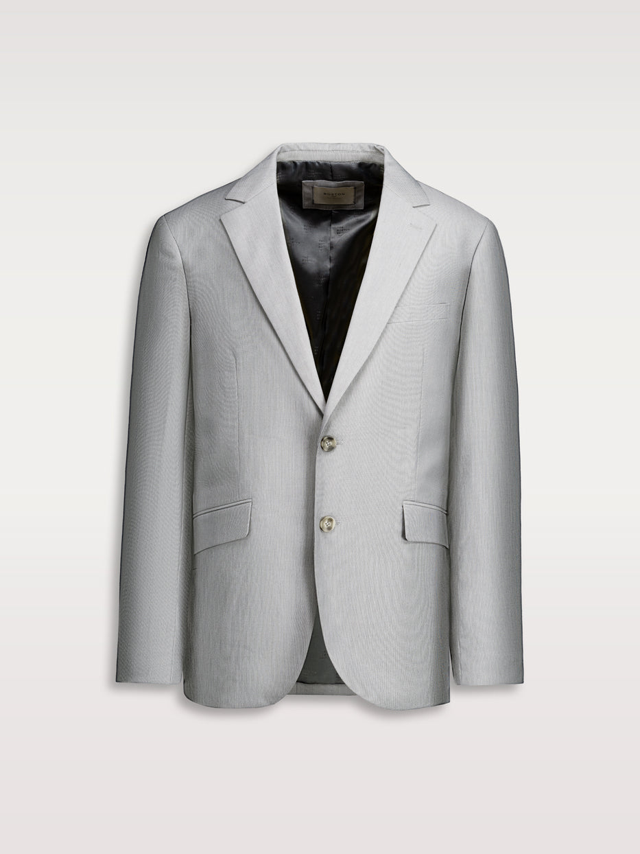 Americana traje slim fit falso liso