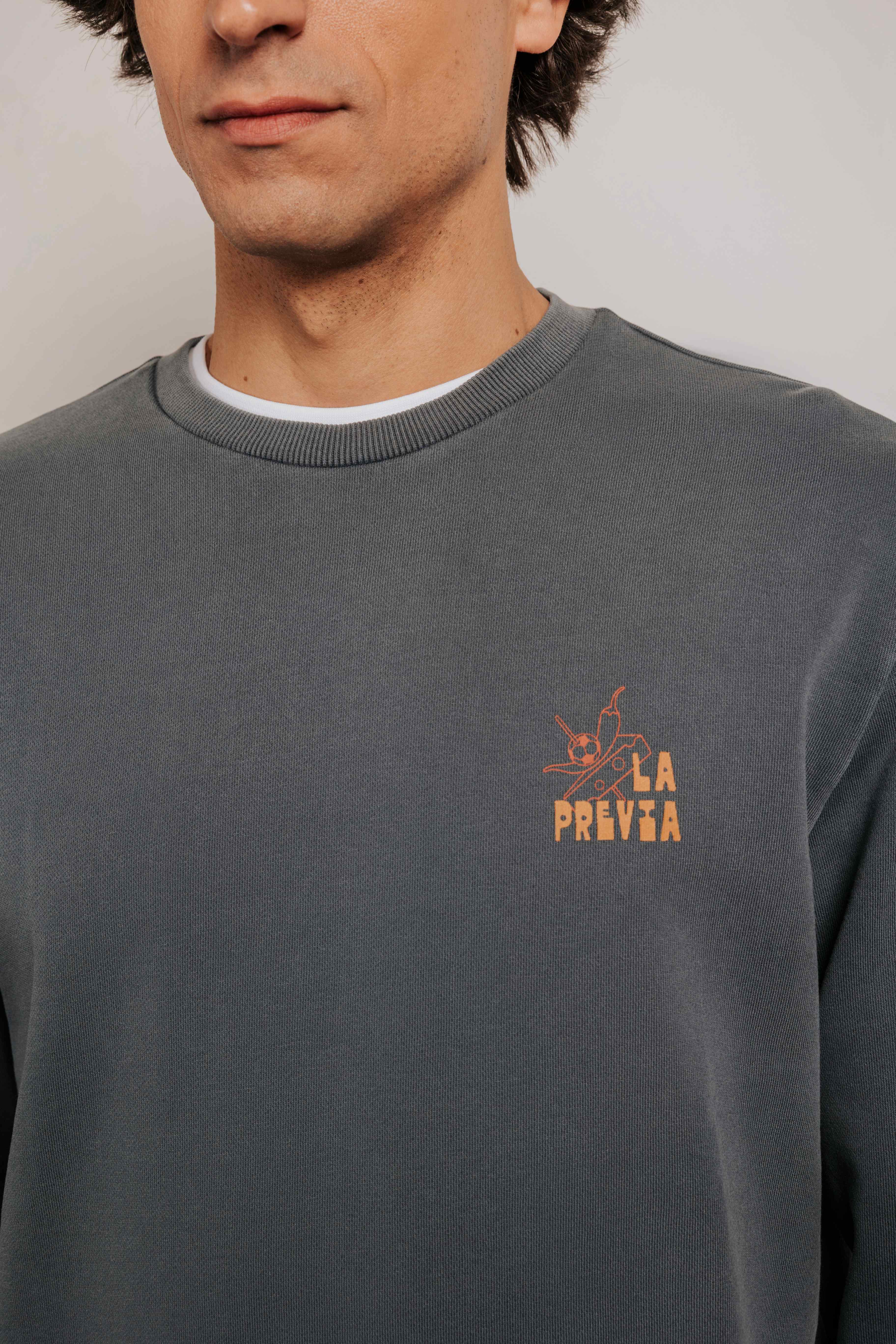 Sudadera gráfica "La Previa"
