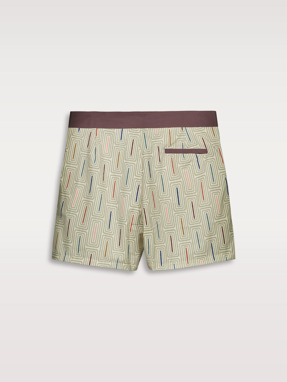 Printed surfer swimsuit