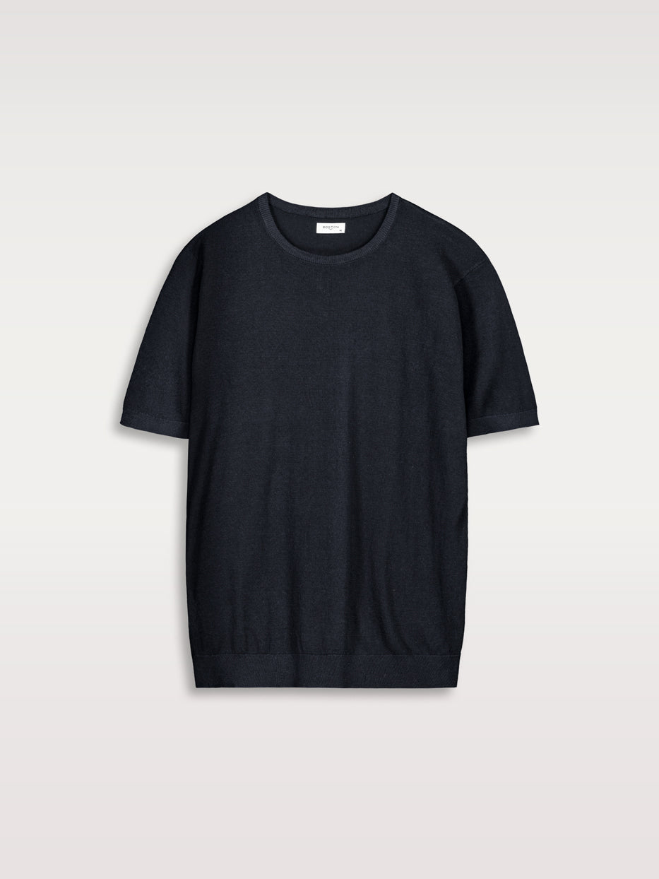 Camiseta manga corta tricot