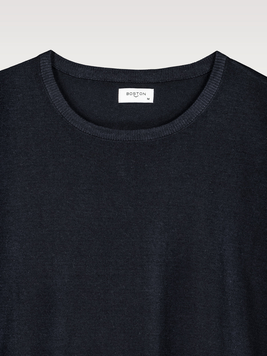 Camiseta manga corta tricot