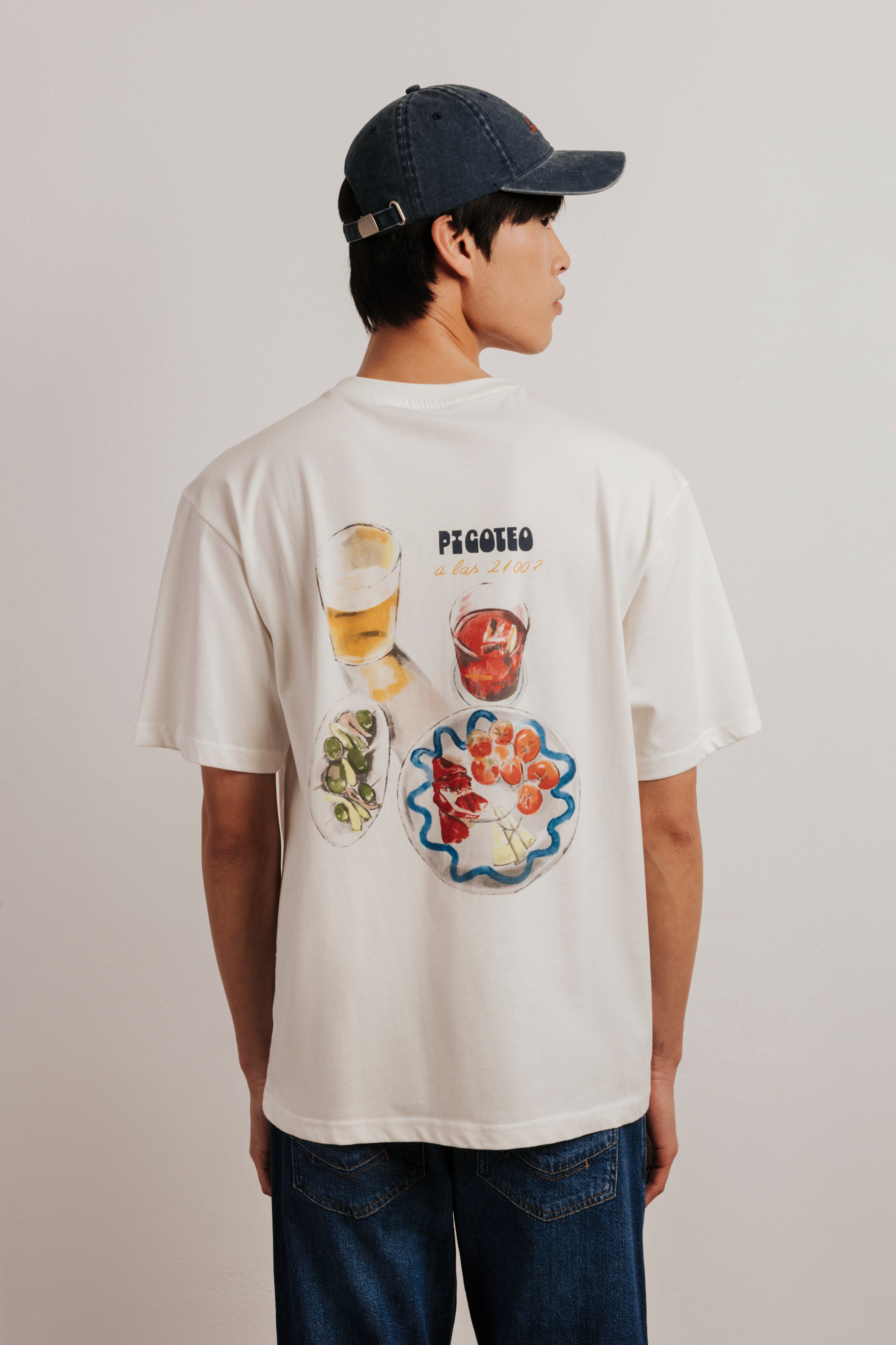 Camiseta confort "picoteo"
